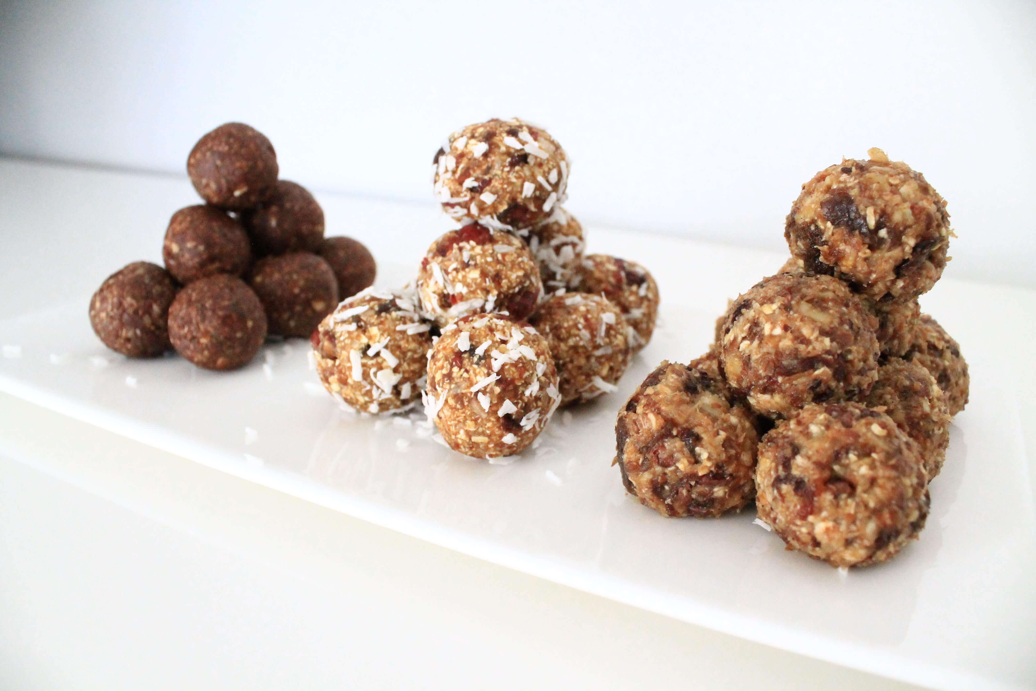 Energy Balls Rezept Ansicht nah