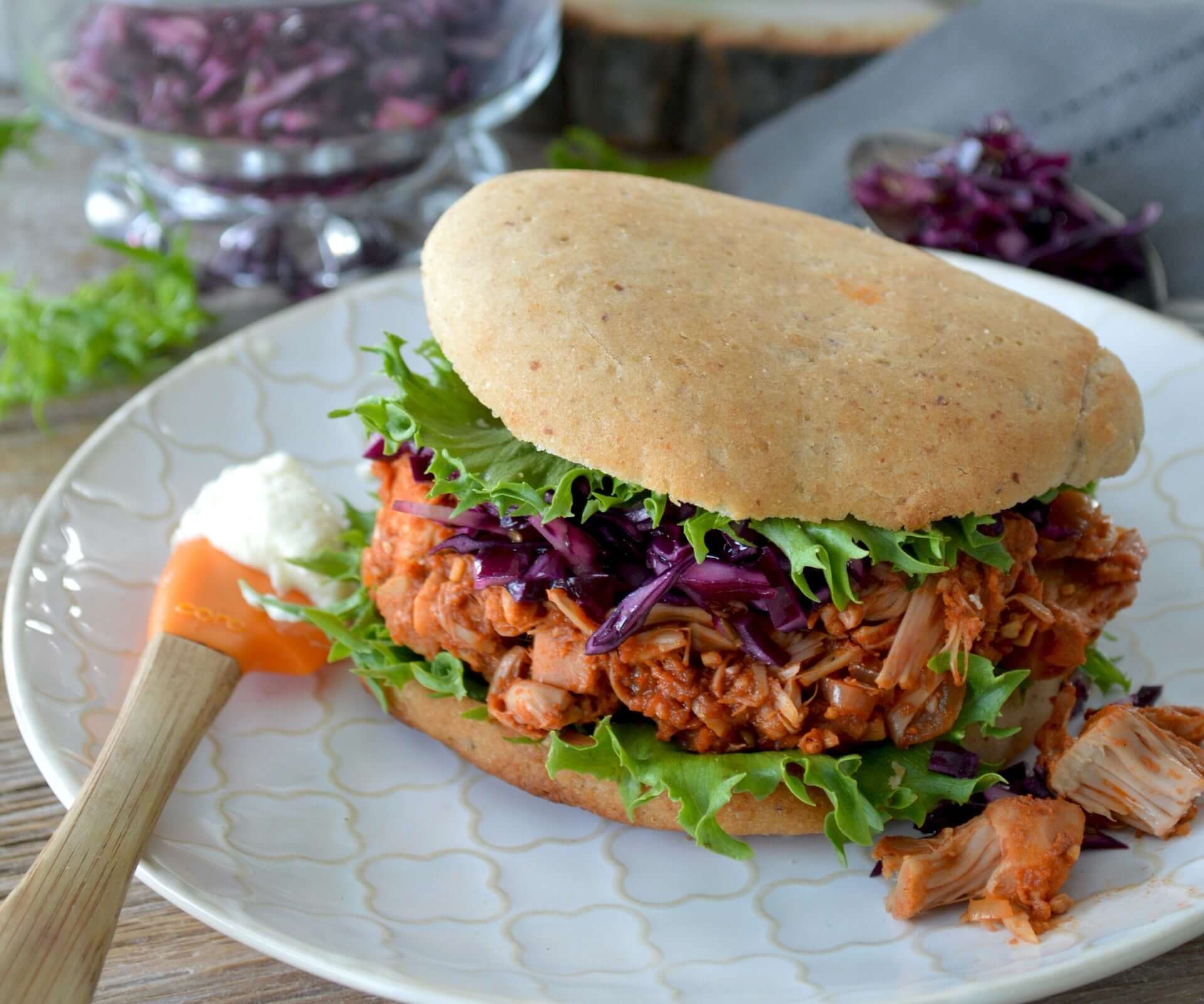 Jackfruit Burger