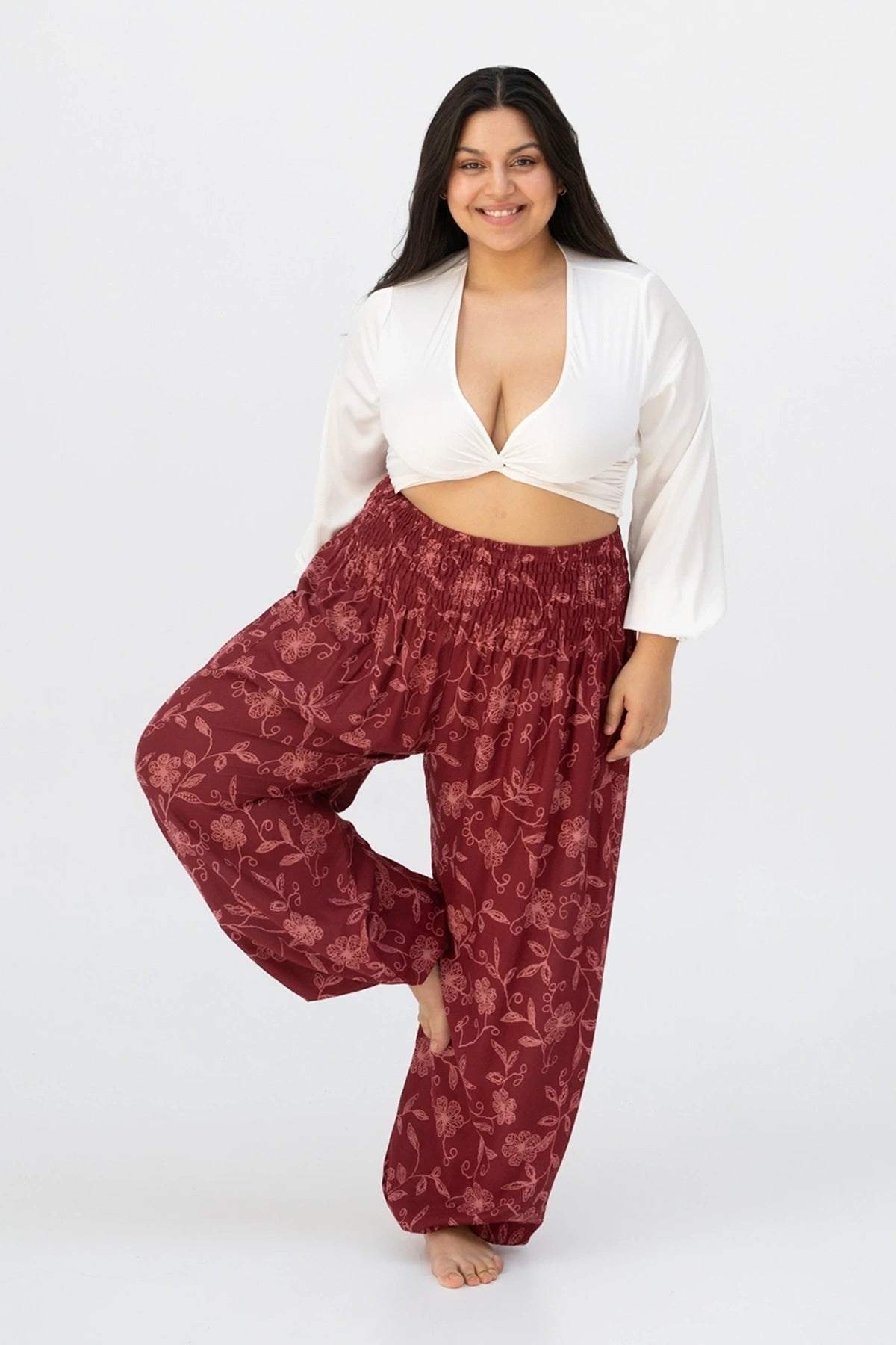 Harem Pants Wildflower Plus Size