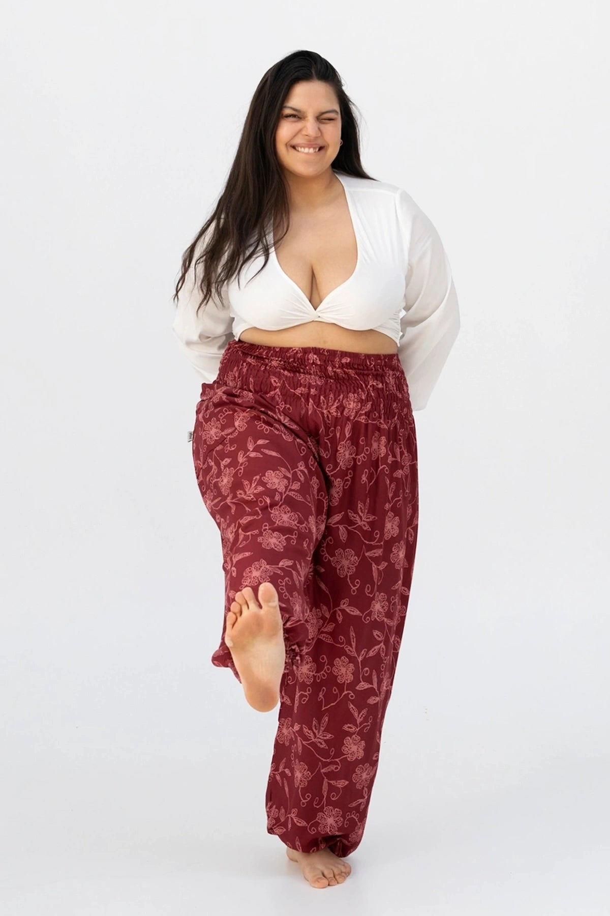 Harem Pants Wildflower Plus Size