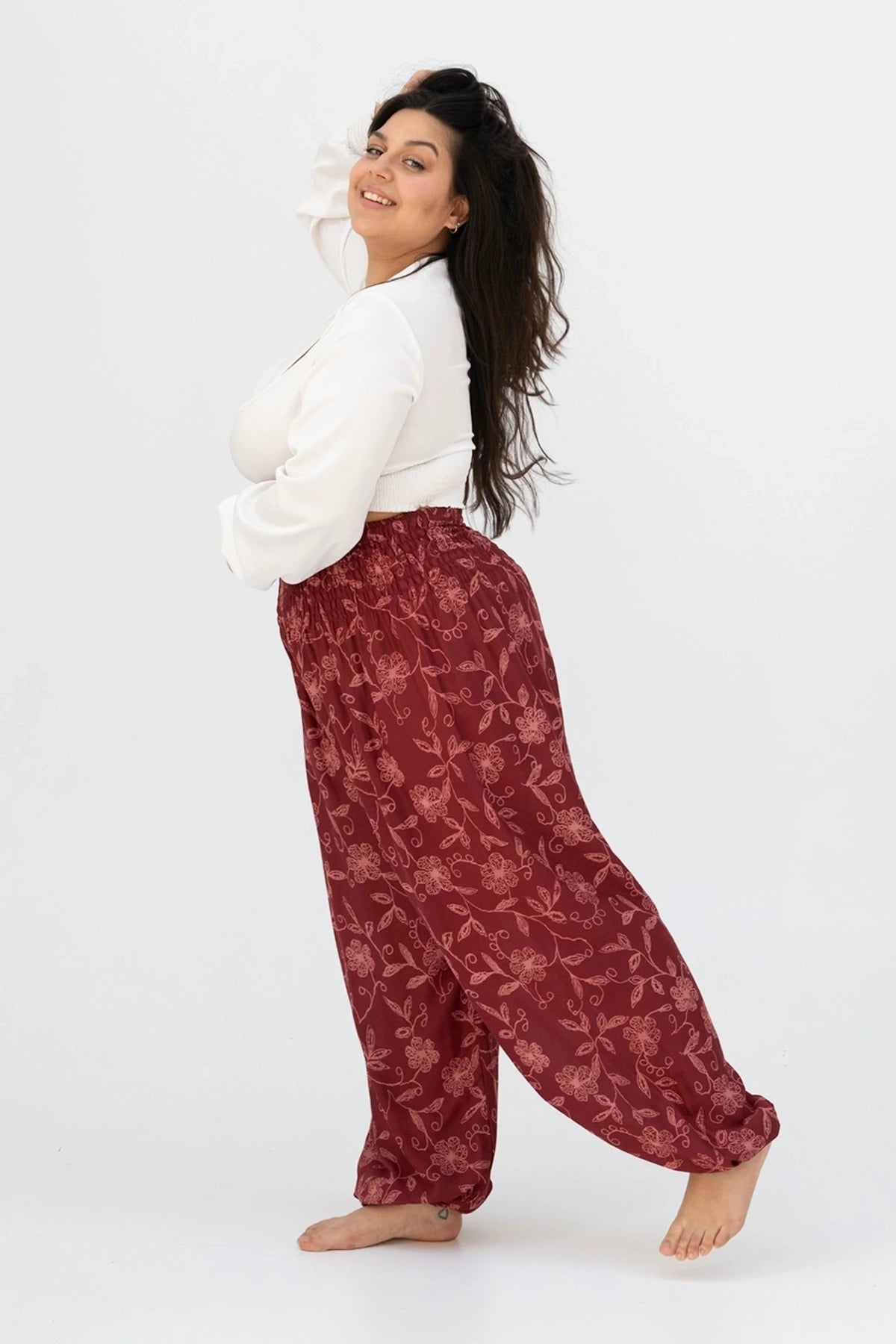 Harem Pants Wildflower Plus Size
