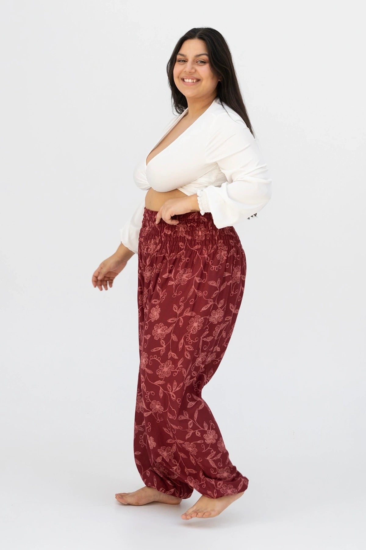 Harem Pants Wildflower Plus Size