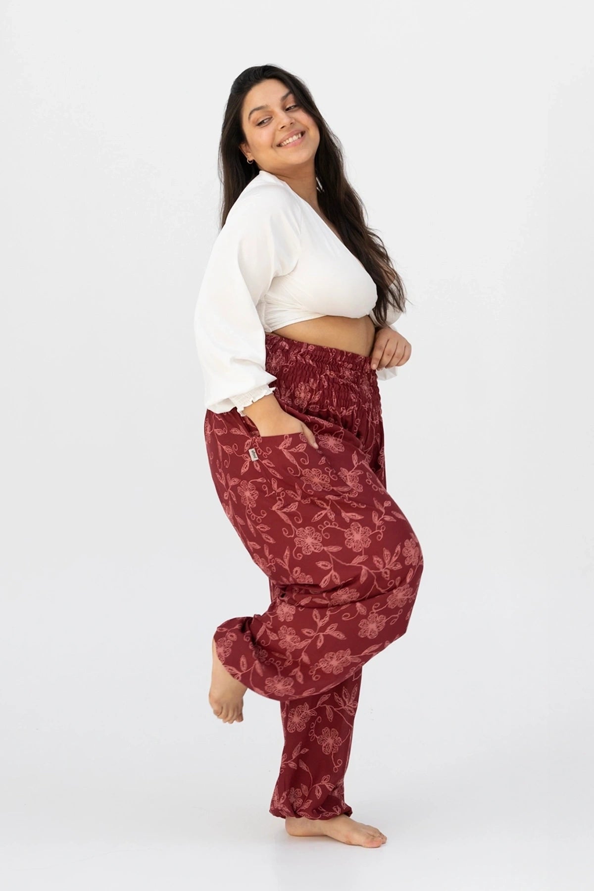Harem Pants Wildflower Plus Size