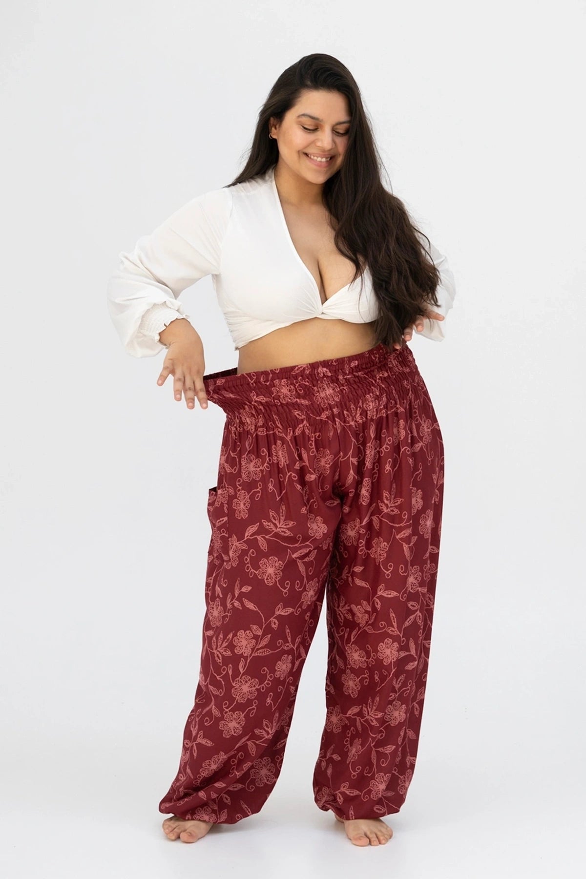 Harem Pants Wildflower Plus Size