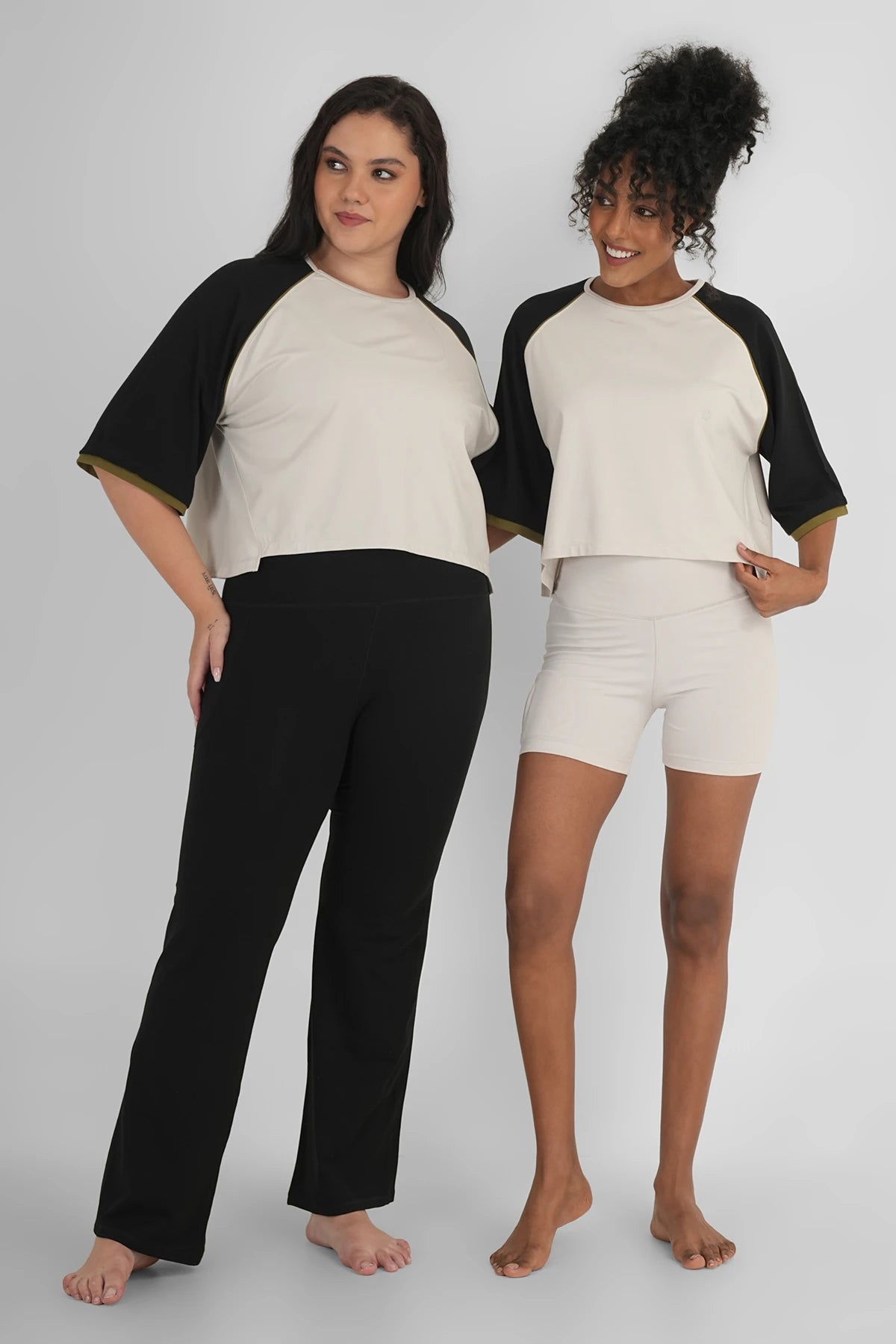 Elope Brat Boxy Tshirt Chalk White