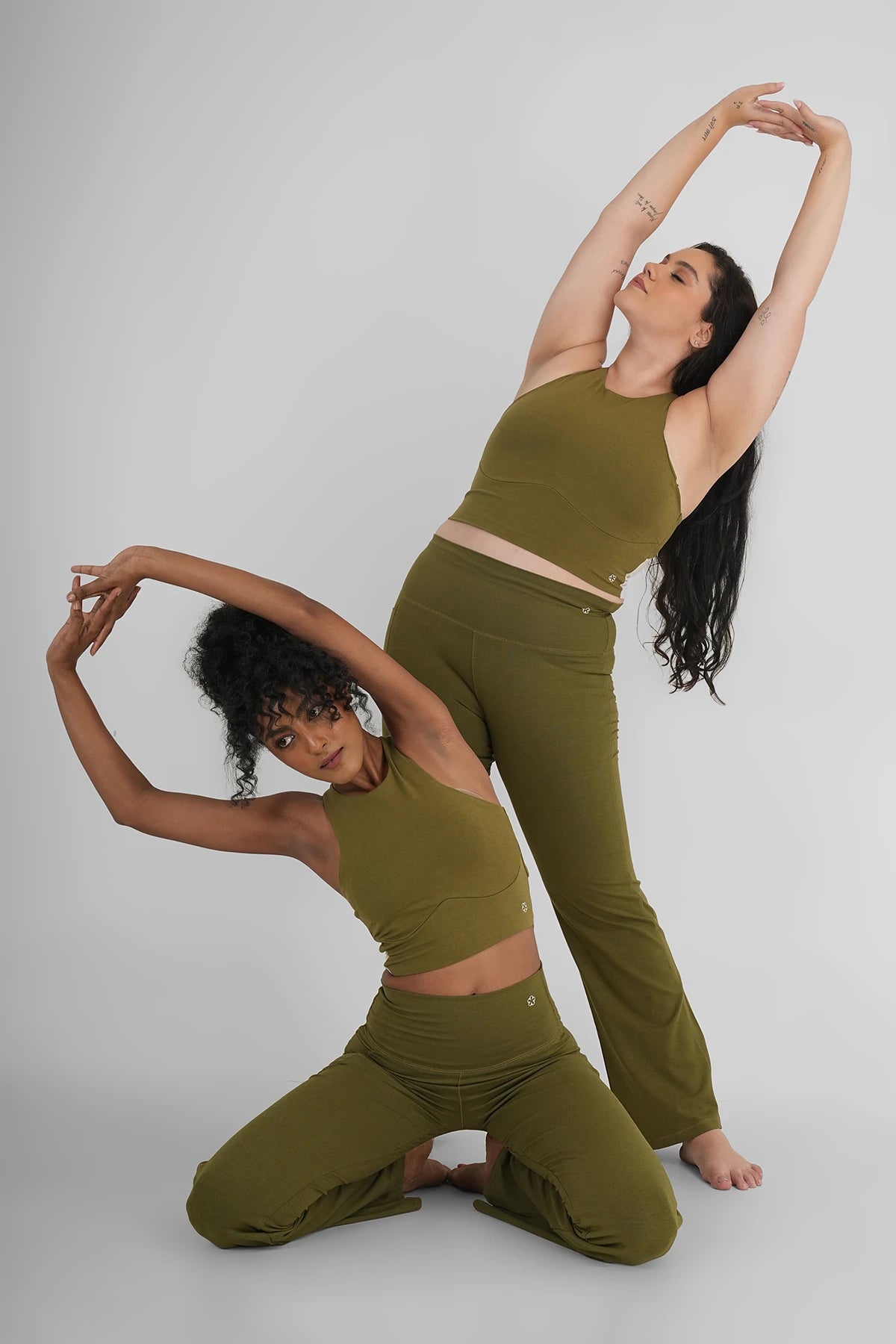 Elope Gala Yoga Bra Top Kelp