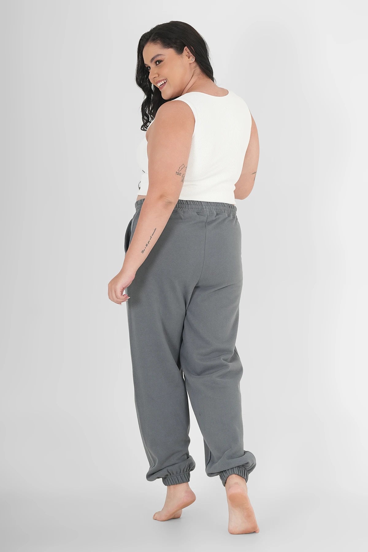 Sweatpants Classic Anthrazit Plus Size