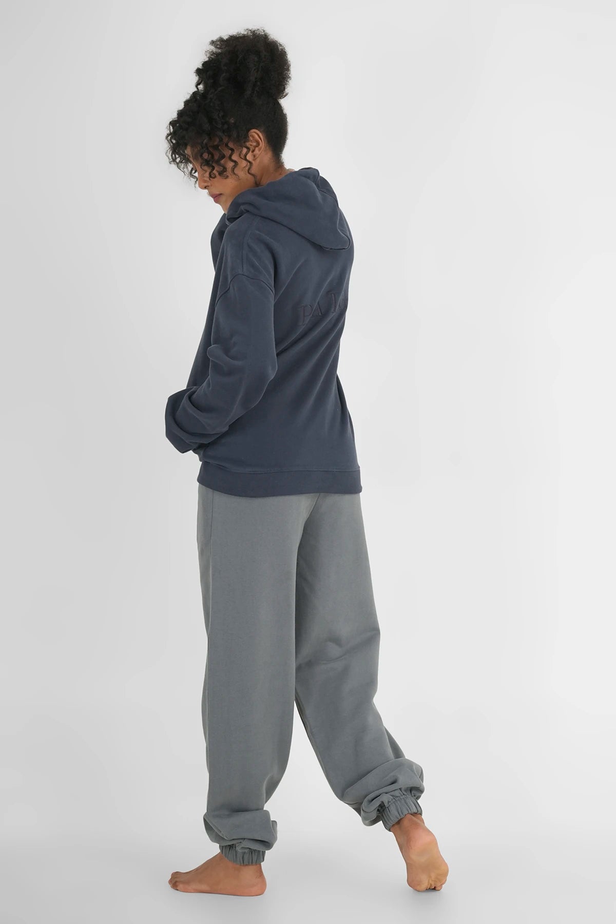 Zip Hoodie Dunkelblau