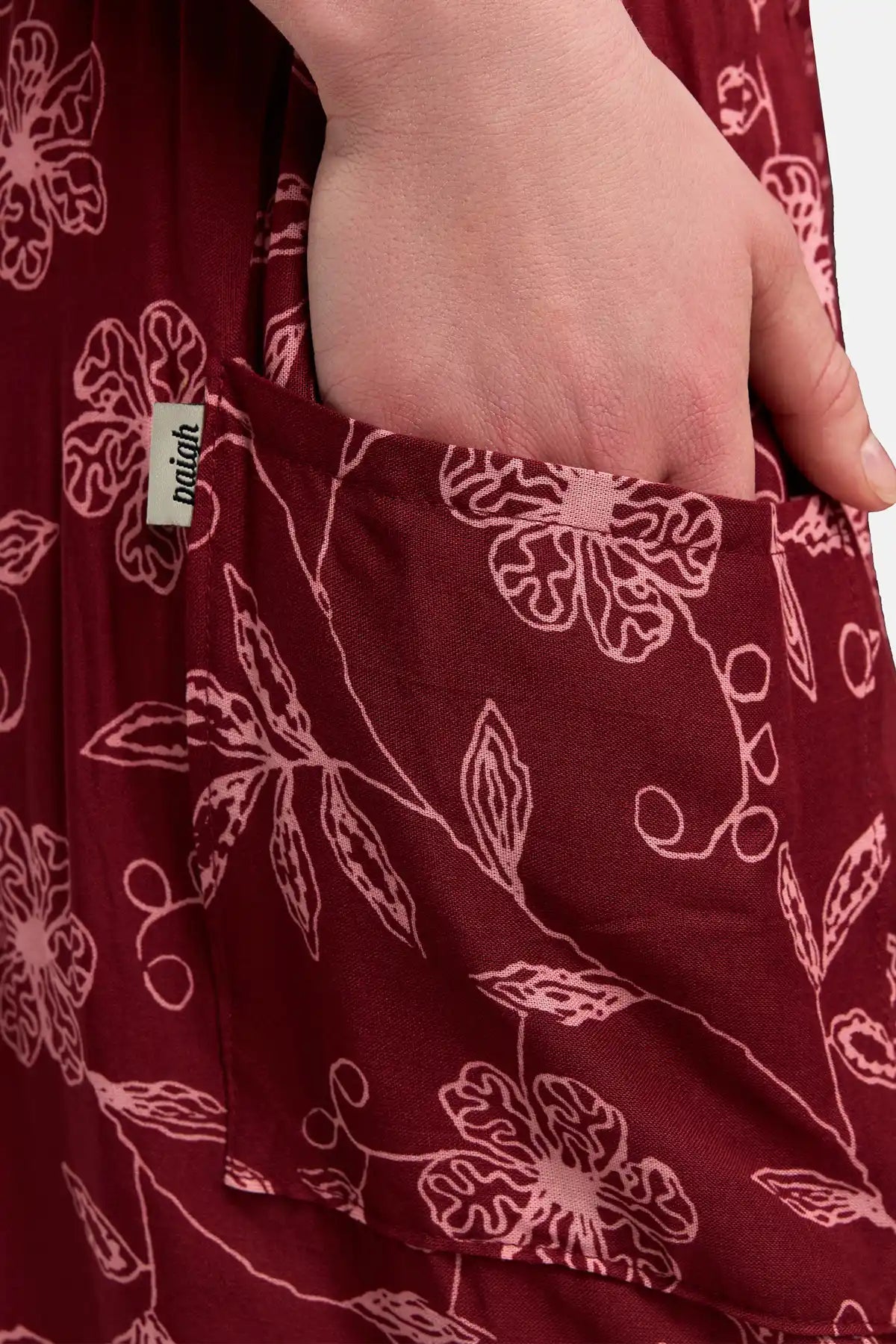 Sarouel fleurs sauvages version courte