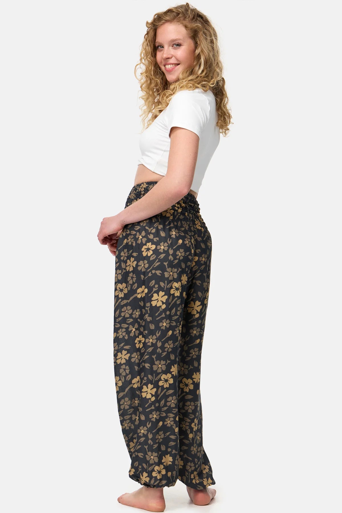 Sarouel Rêve floral romantique