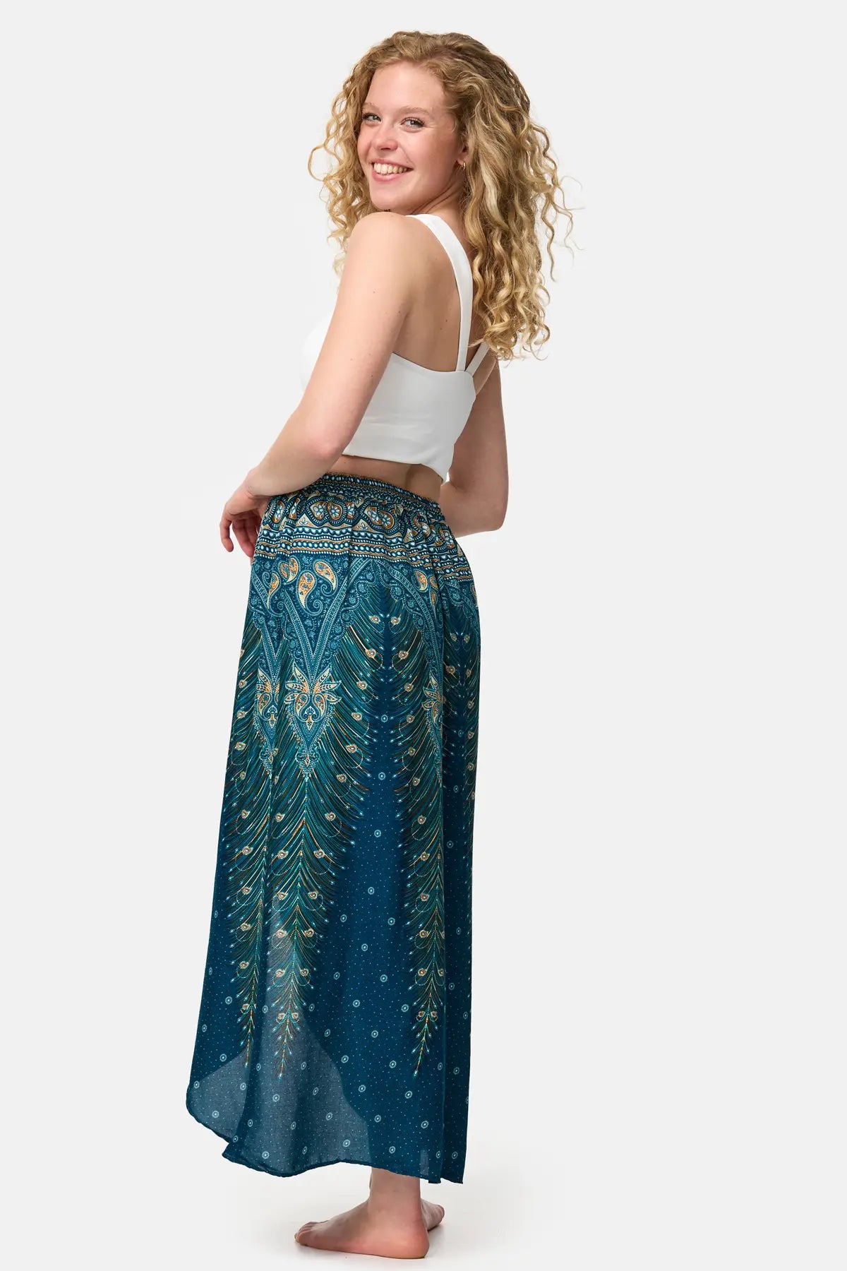 Jupe longue Mer d'Orient