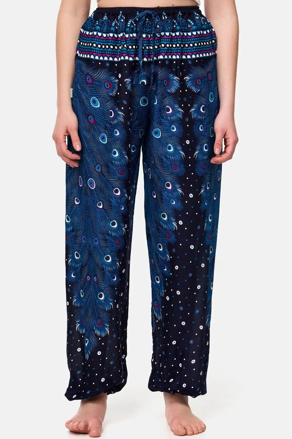 Pantalon Chiller Oeil de Paon Bleu