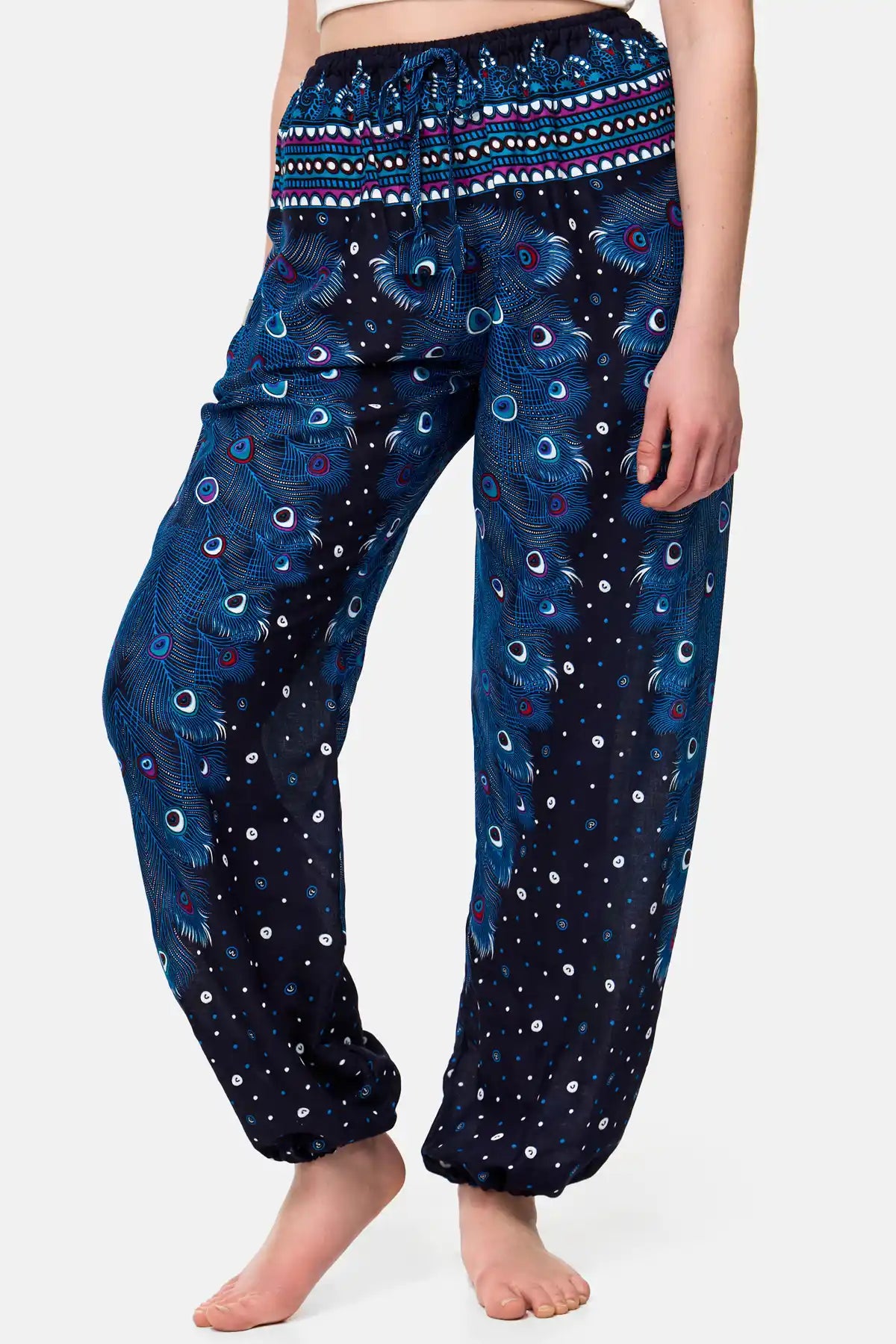 Pantalon Chiller Oeil de Paon Bleu