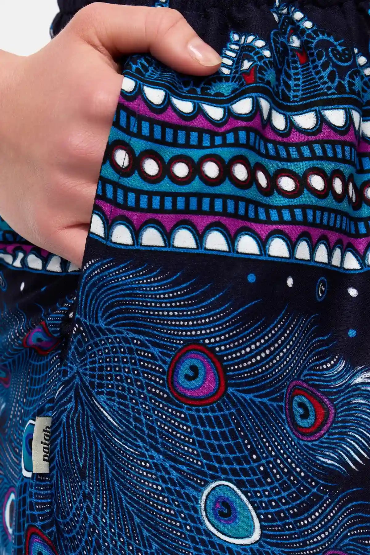 Pantalon Chiller Oeil de Paon Bleu