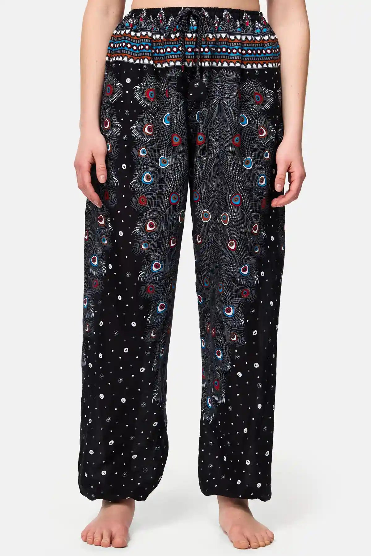 Pantalon Chiller Oeil de Paon Noir
