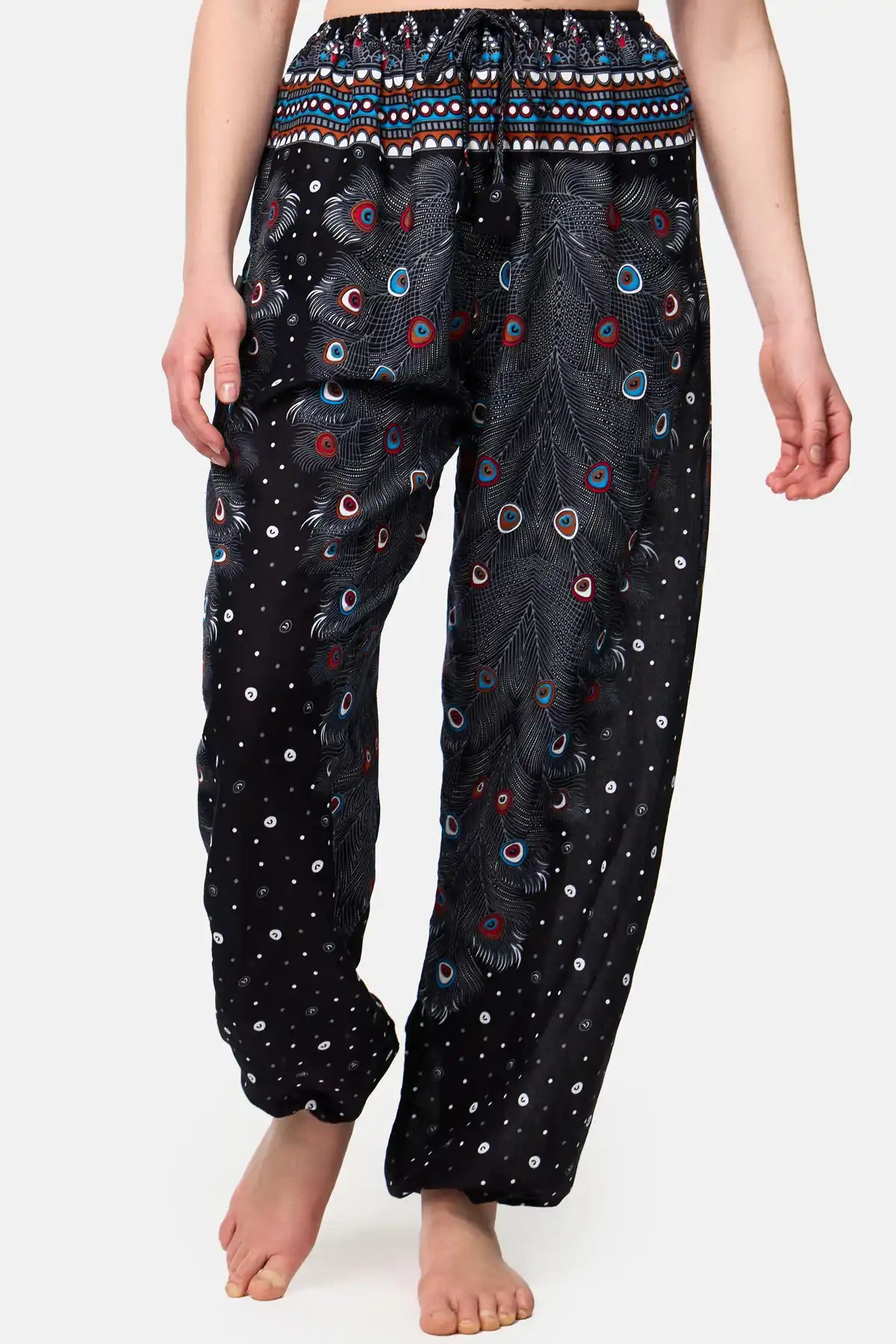 Pantalon Chiller Oeil de Paon Noir