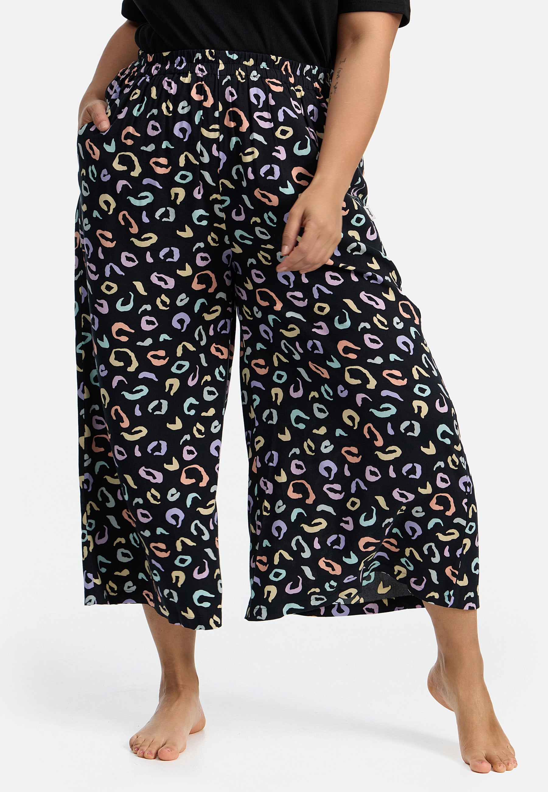 Jupe-culotte Pastel Safari Grande Taille