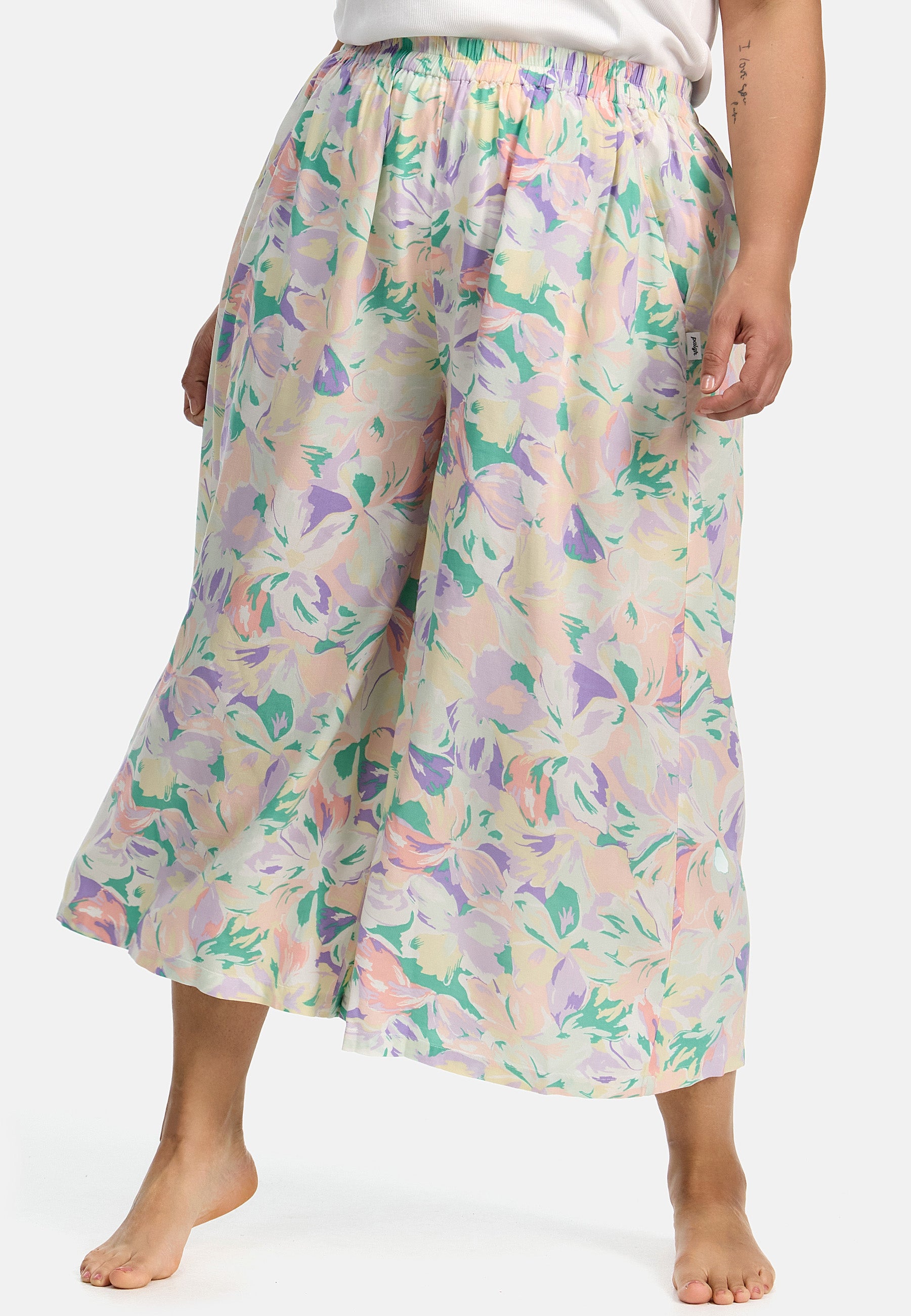 Jupe-culotte Pastel Punch Grande Taille