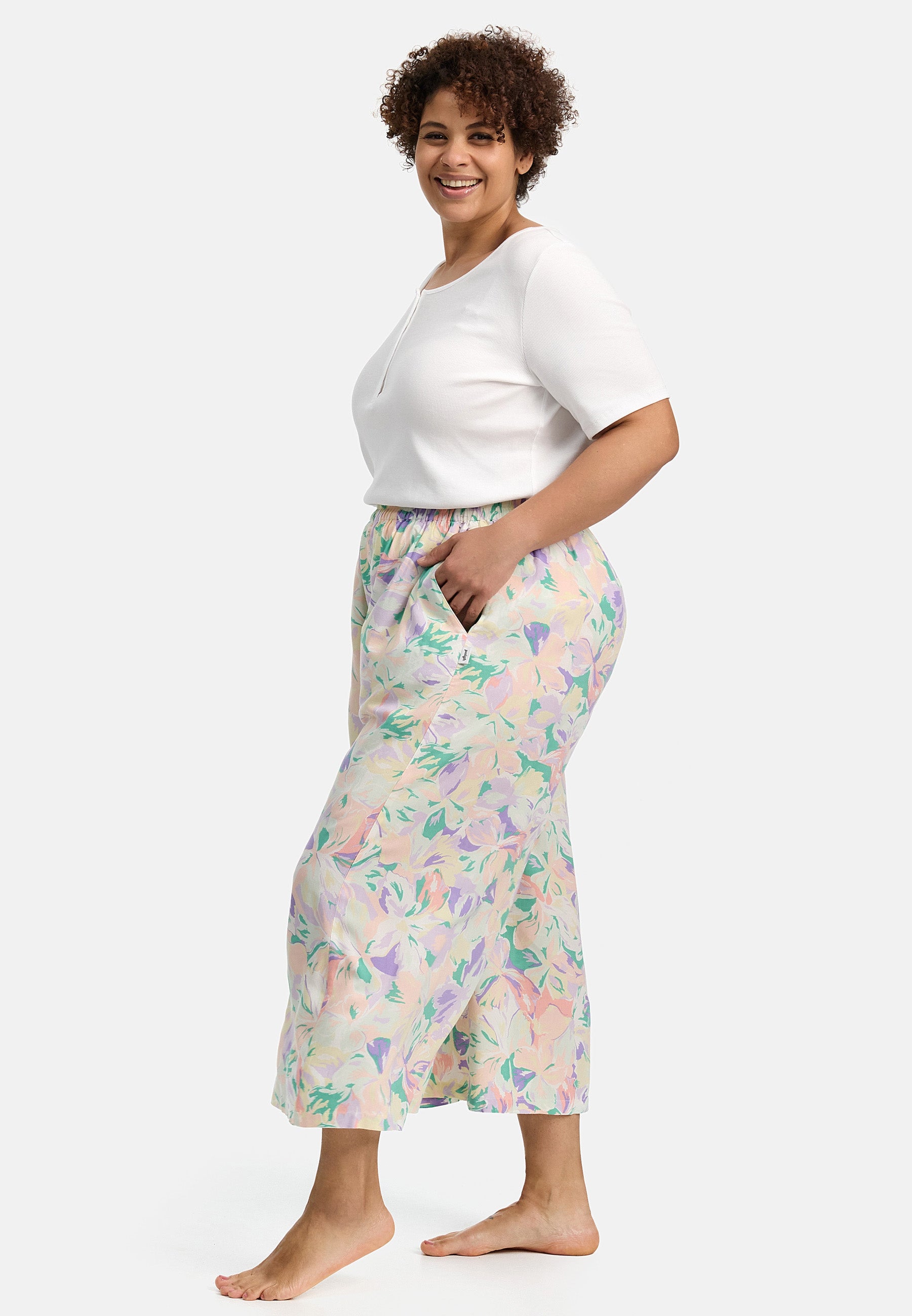 Jupe-culotte Pastel Punch Grande Taille