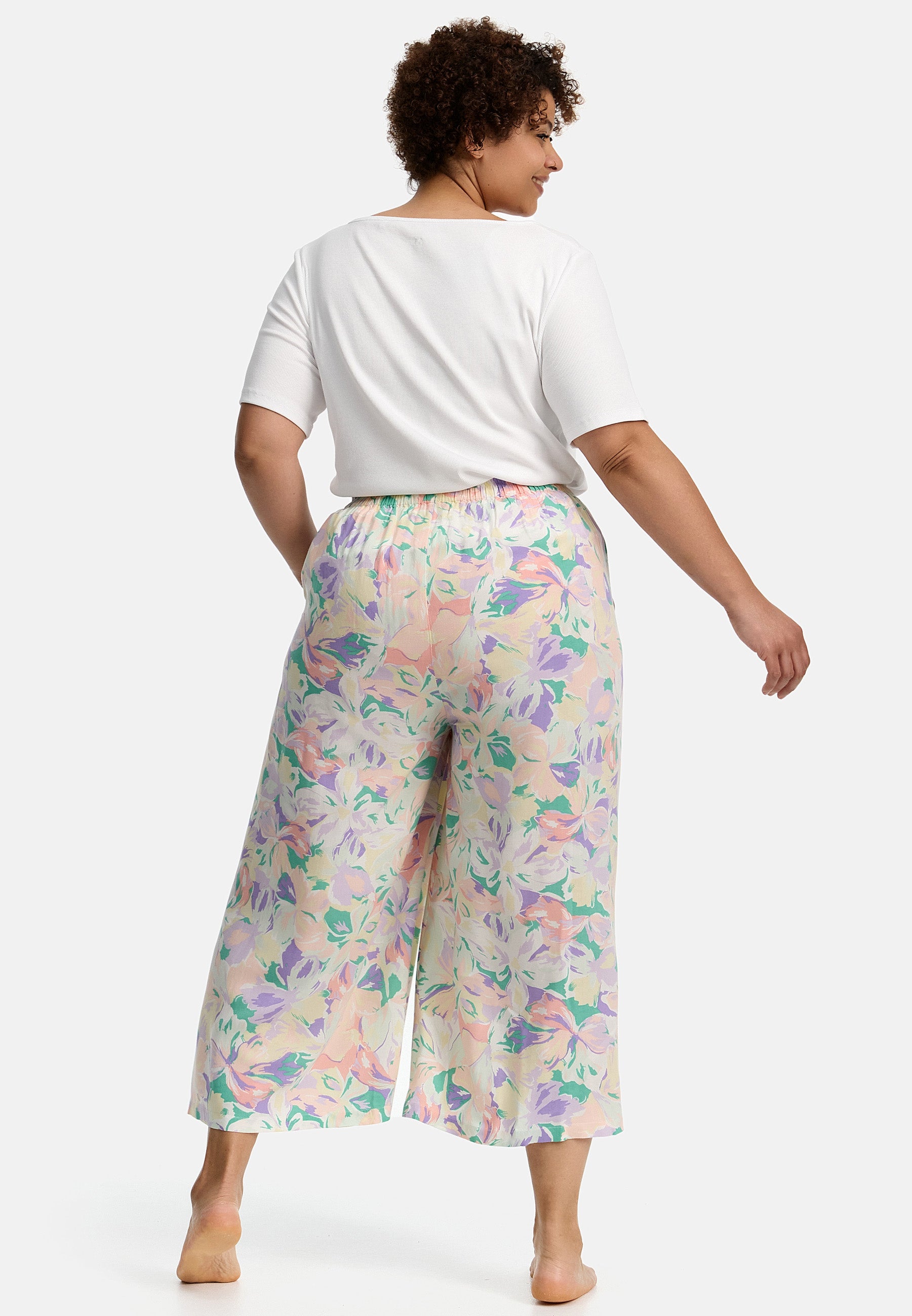 Jupe-culotte Pastel Punch Grande Taille