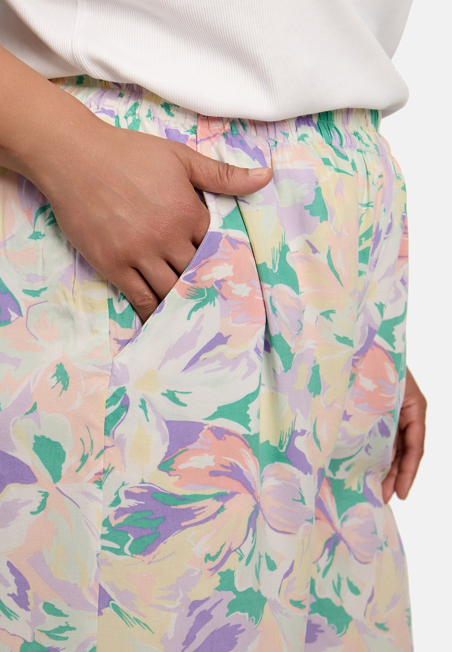 Jupe-culotte Pastel Punch Grande Taille
