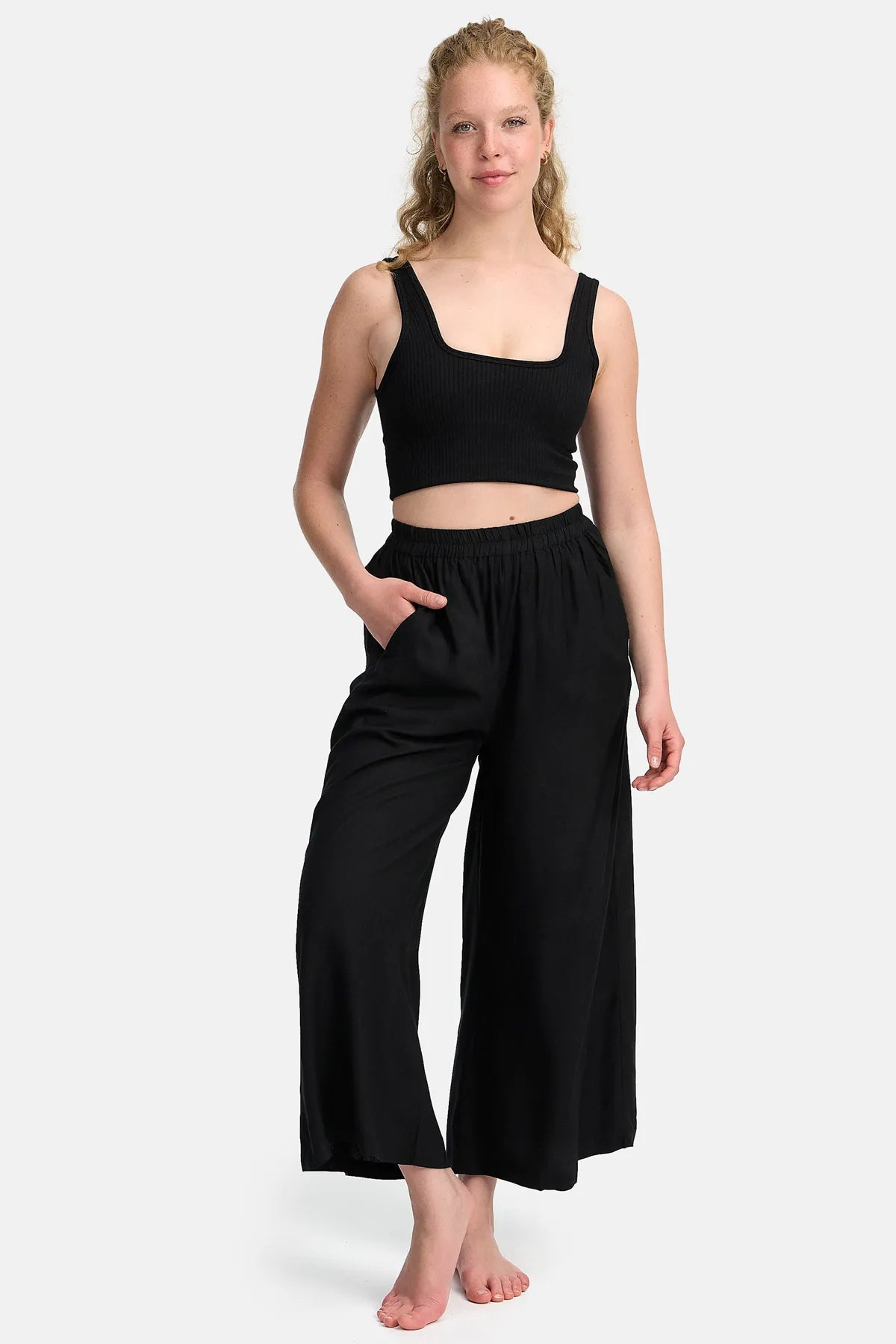Jupe-culotte Noir