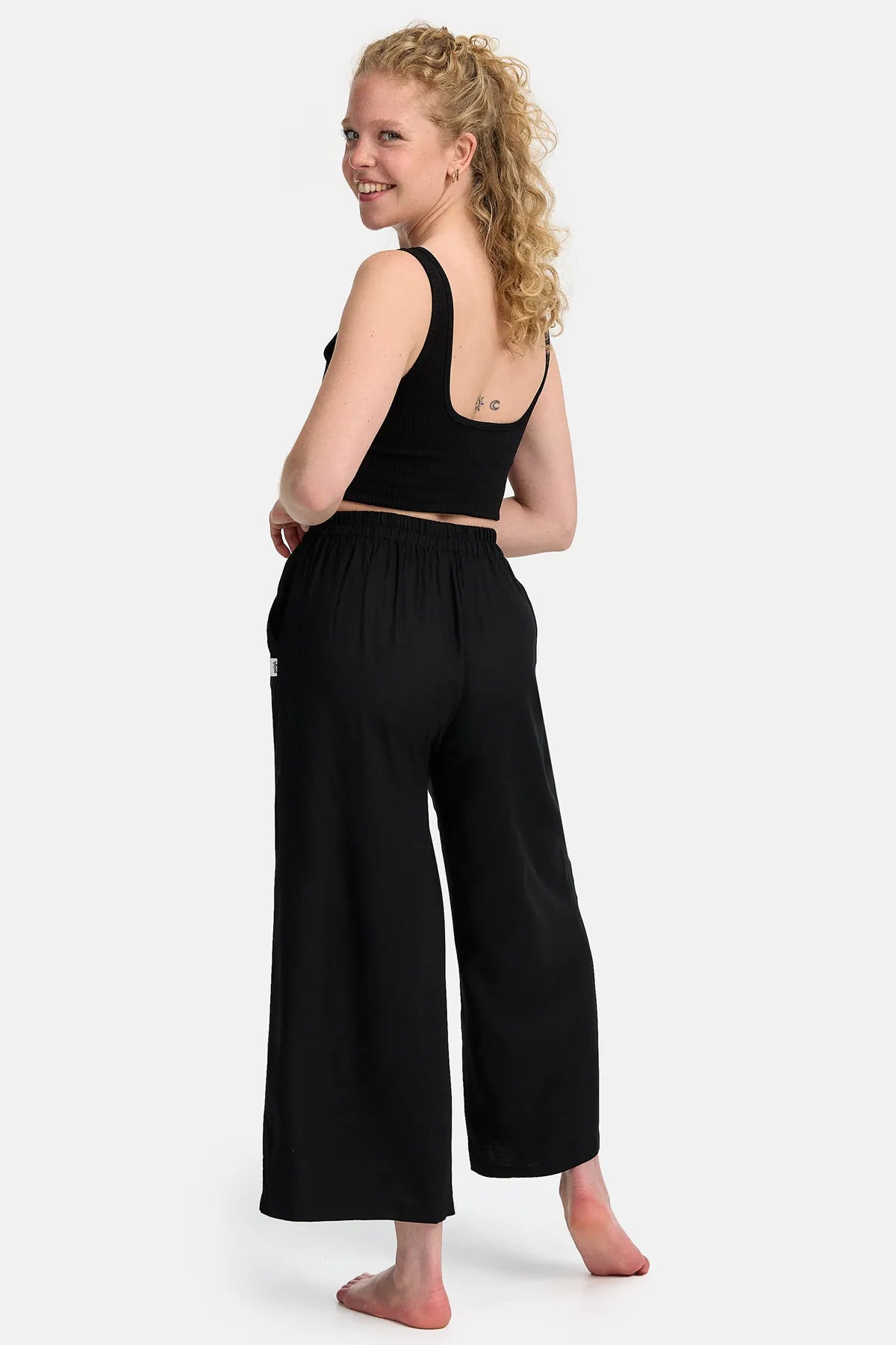 Jupe-culotte Noir
