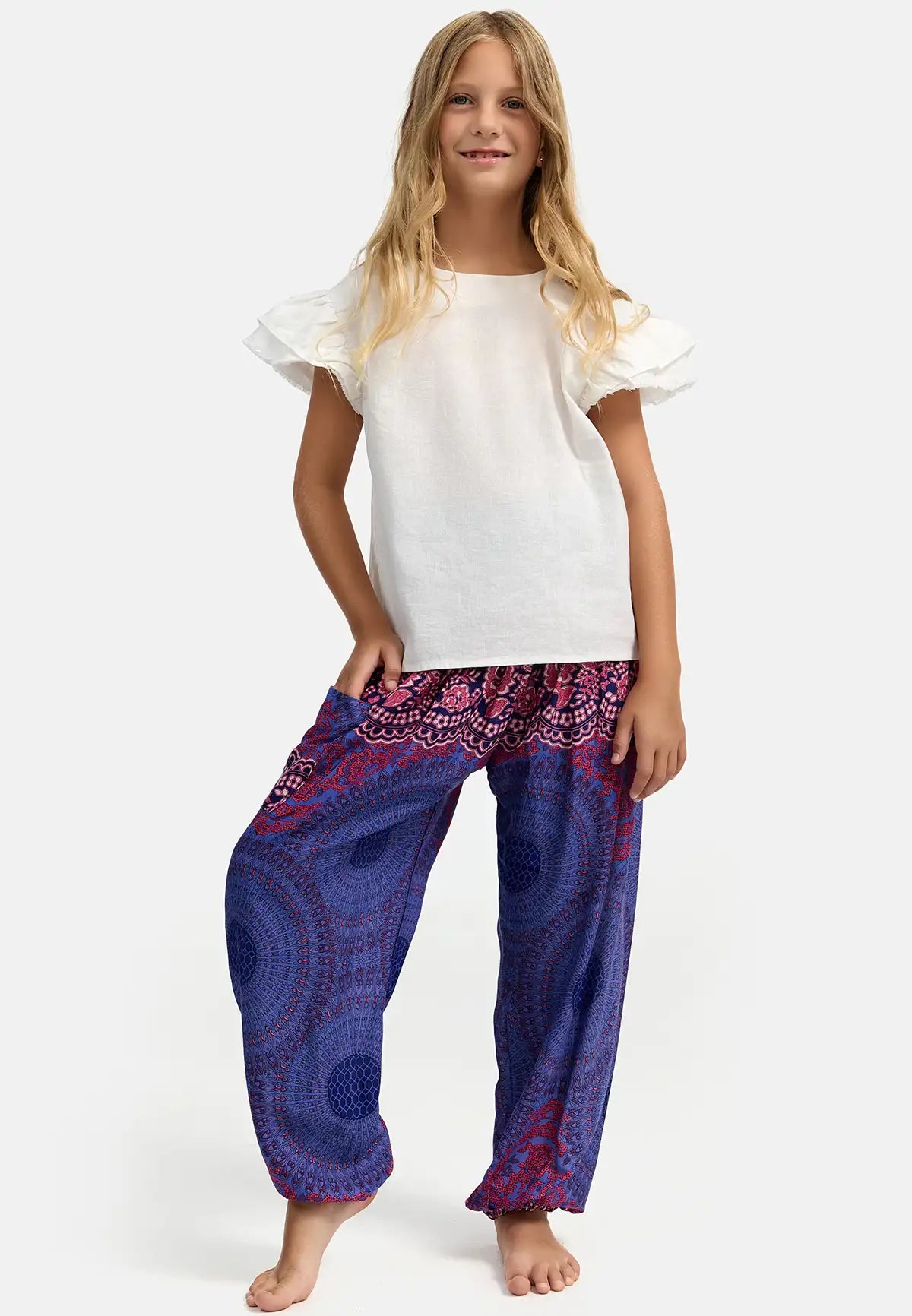 Sarouel Enfant Rosy Mandala