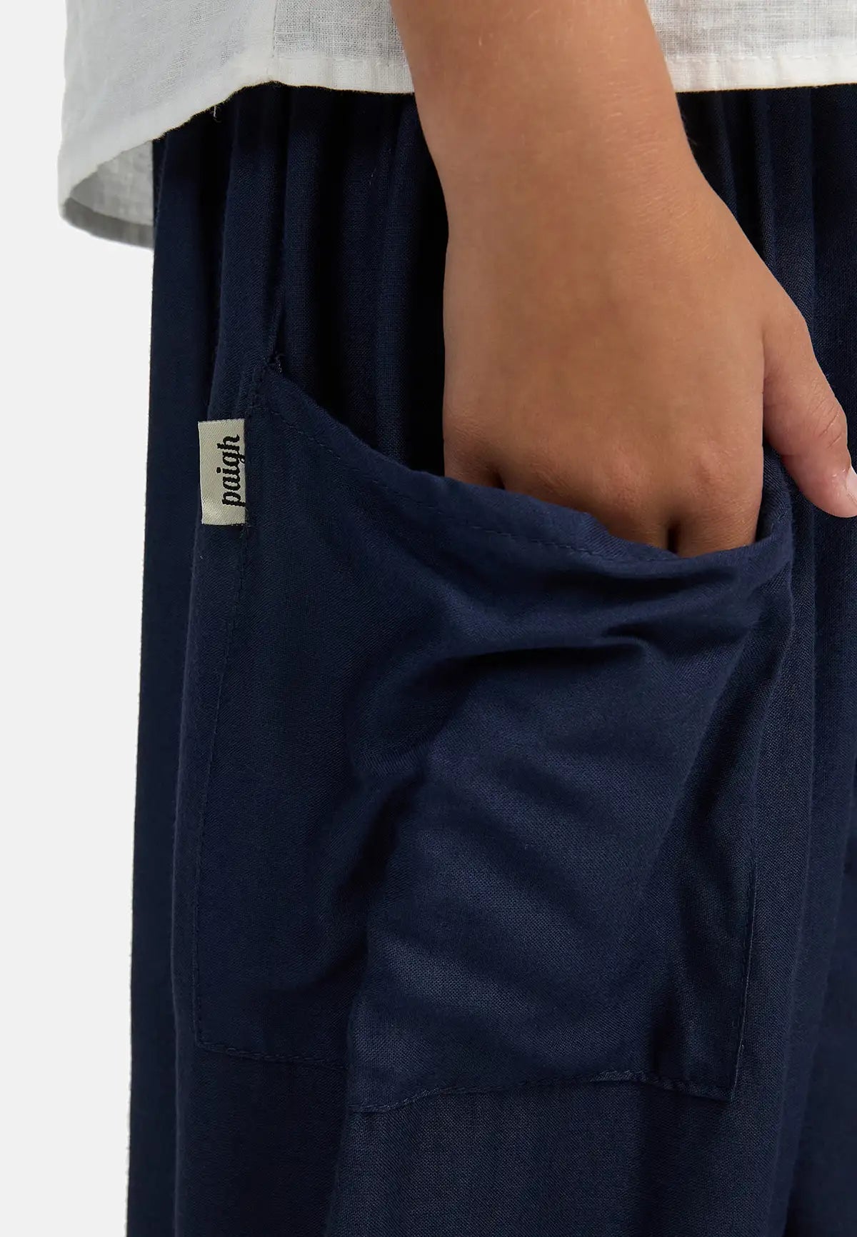 Sarouel enfant bleu