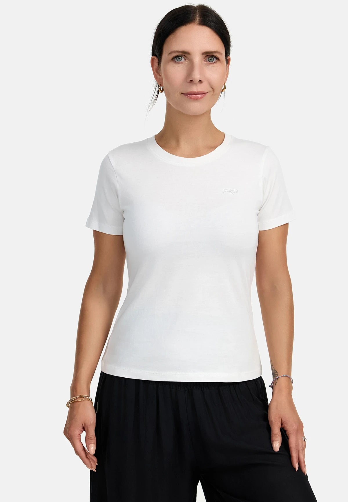 T-shirt bio blanc
