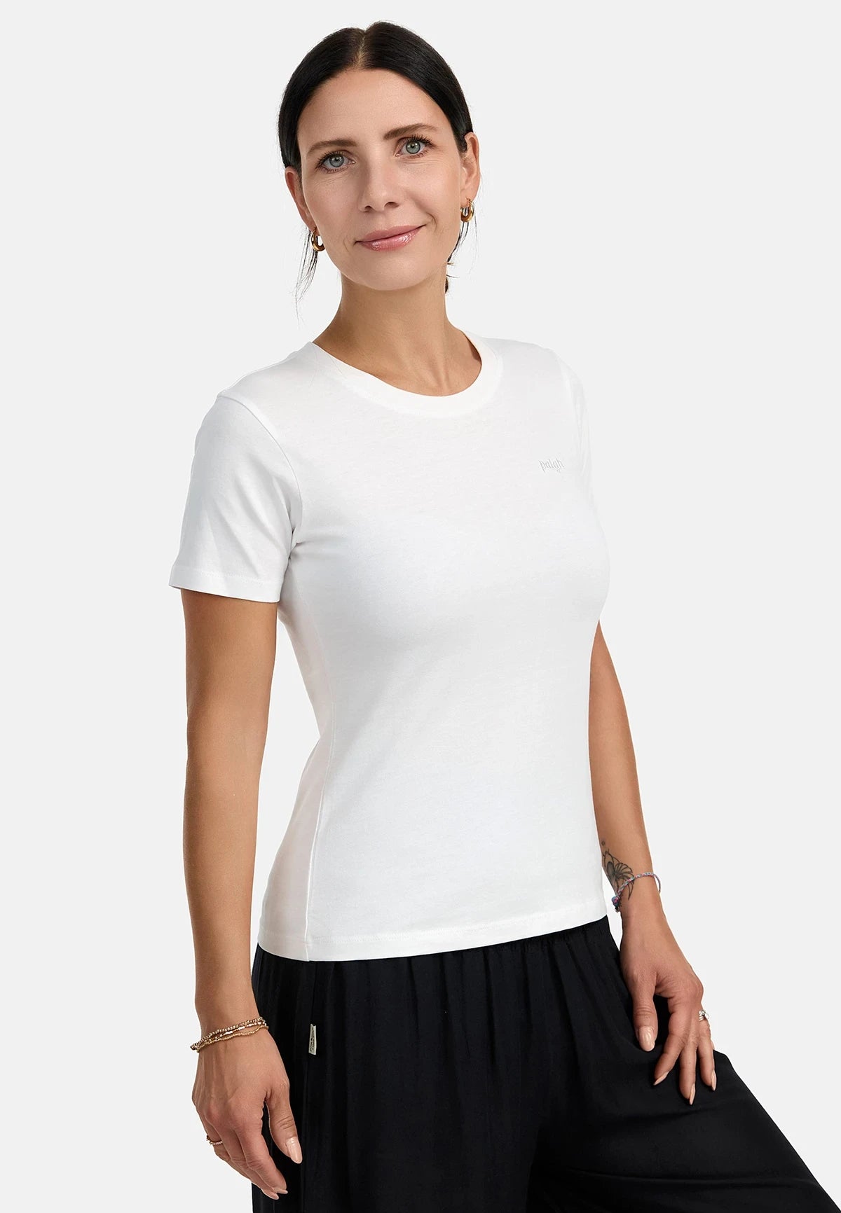 T-shirt bio blanc