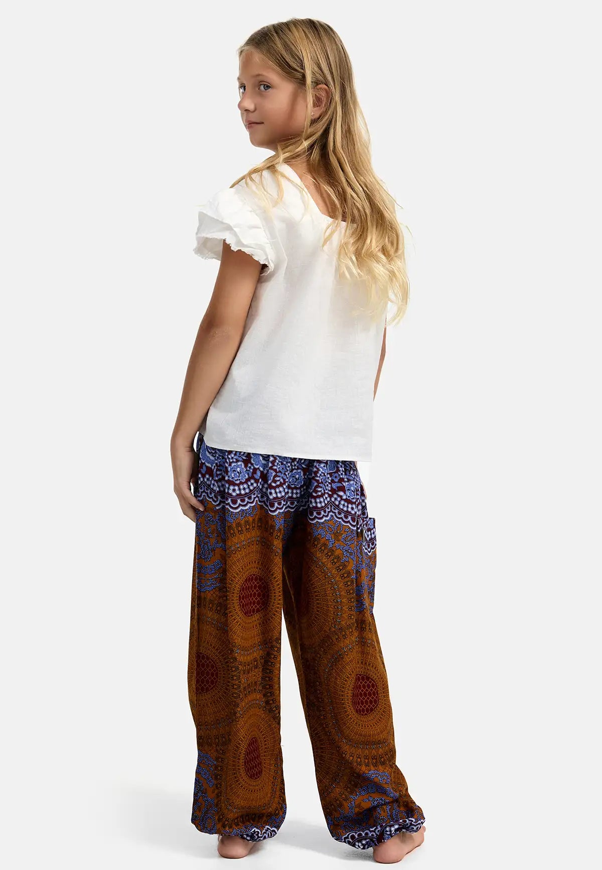 Sarouel enfant Naturelles Mandala