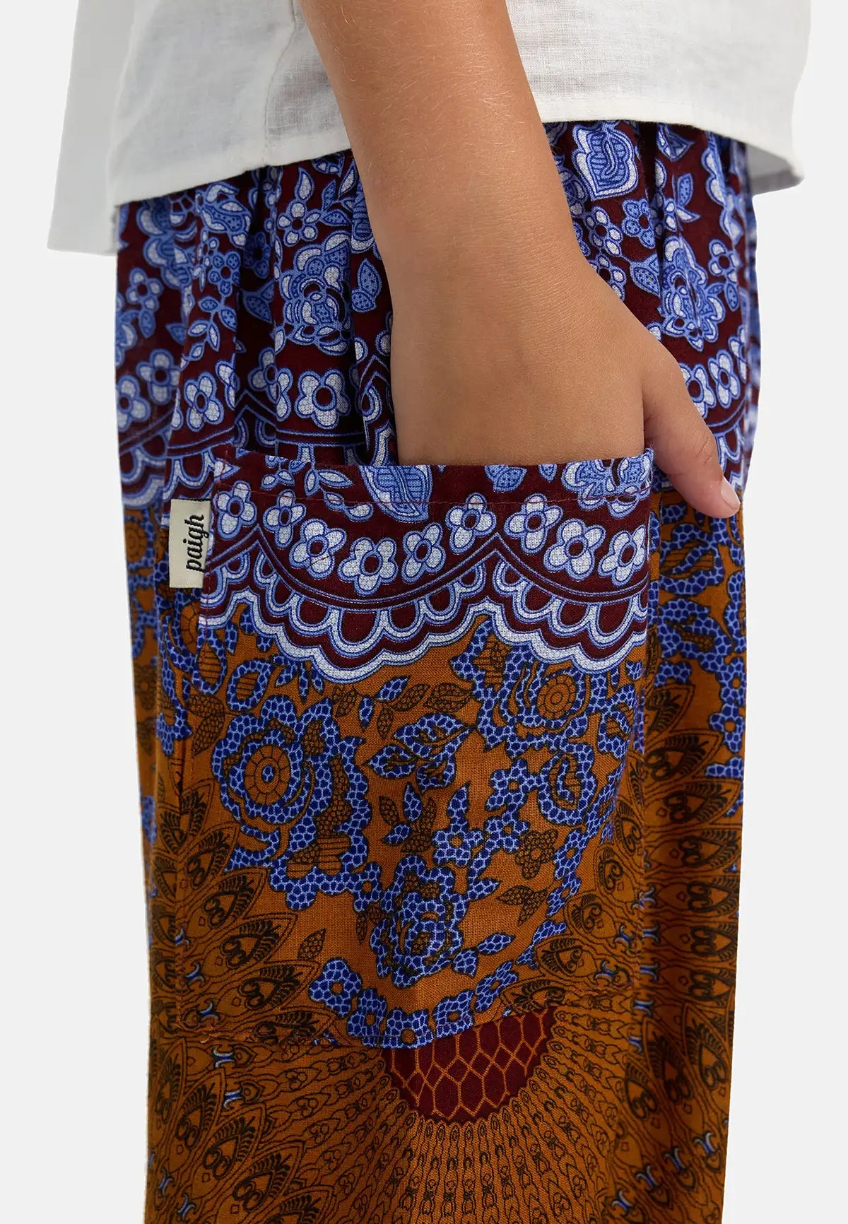 Sarouel enfant Naturelles Mandala
