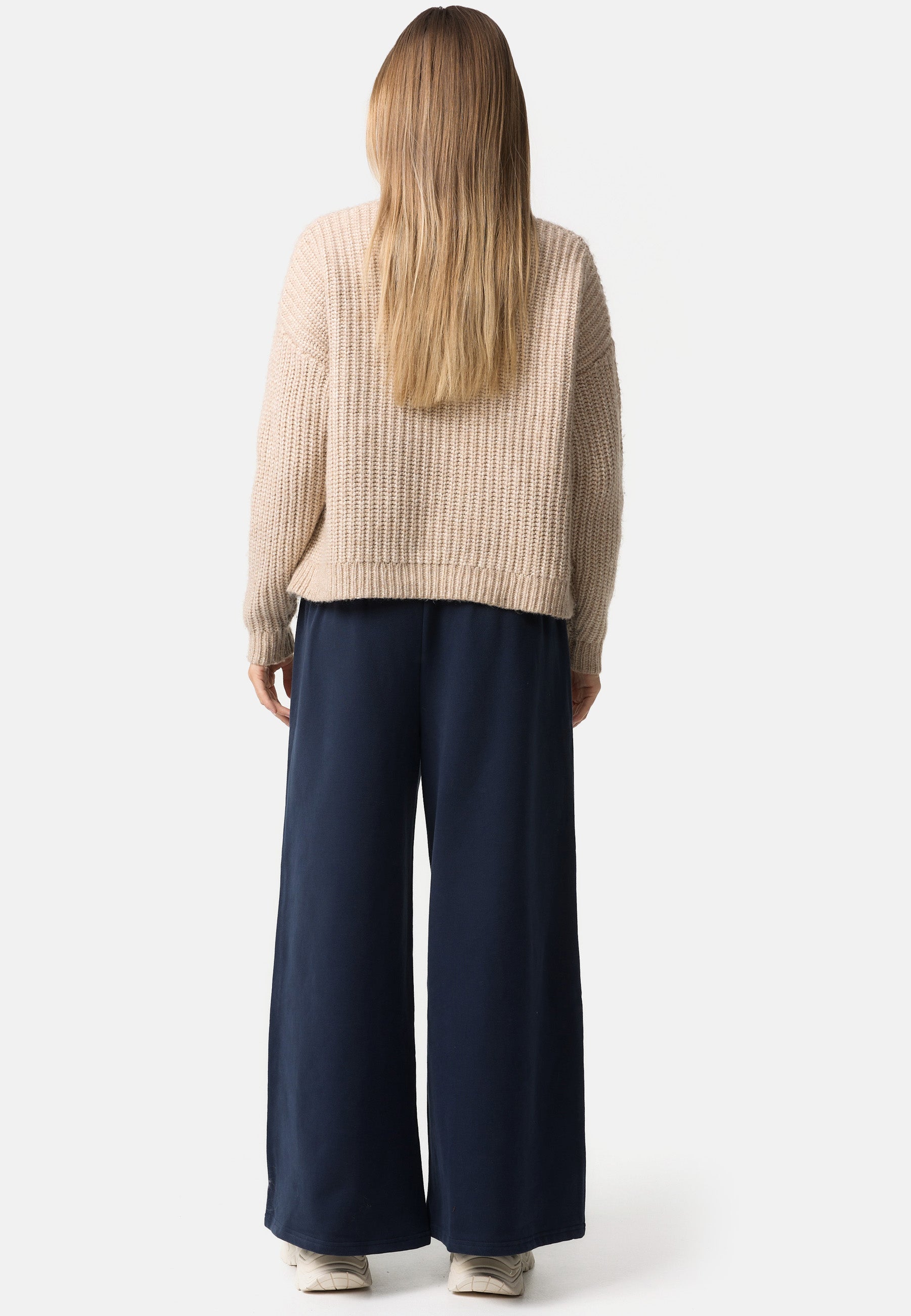 Roupa de estar quente Palazzo azul escuro