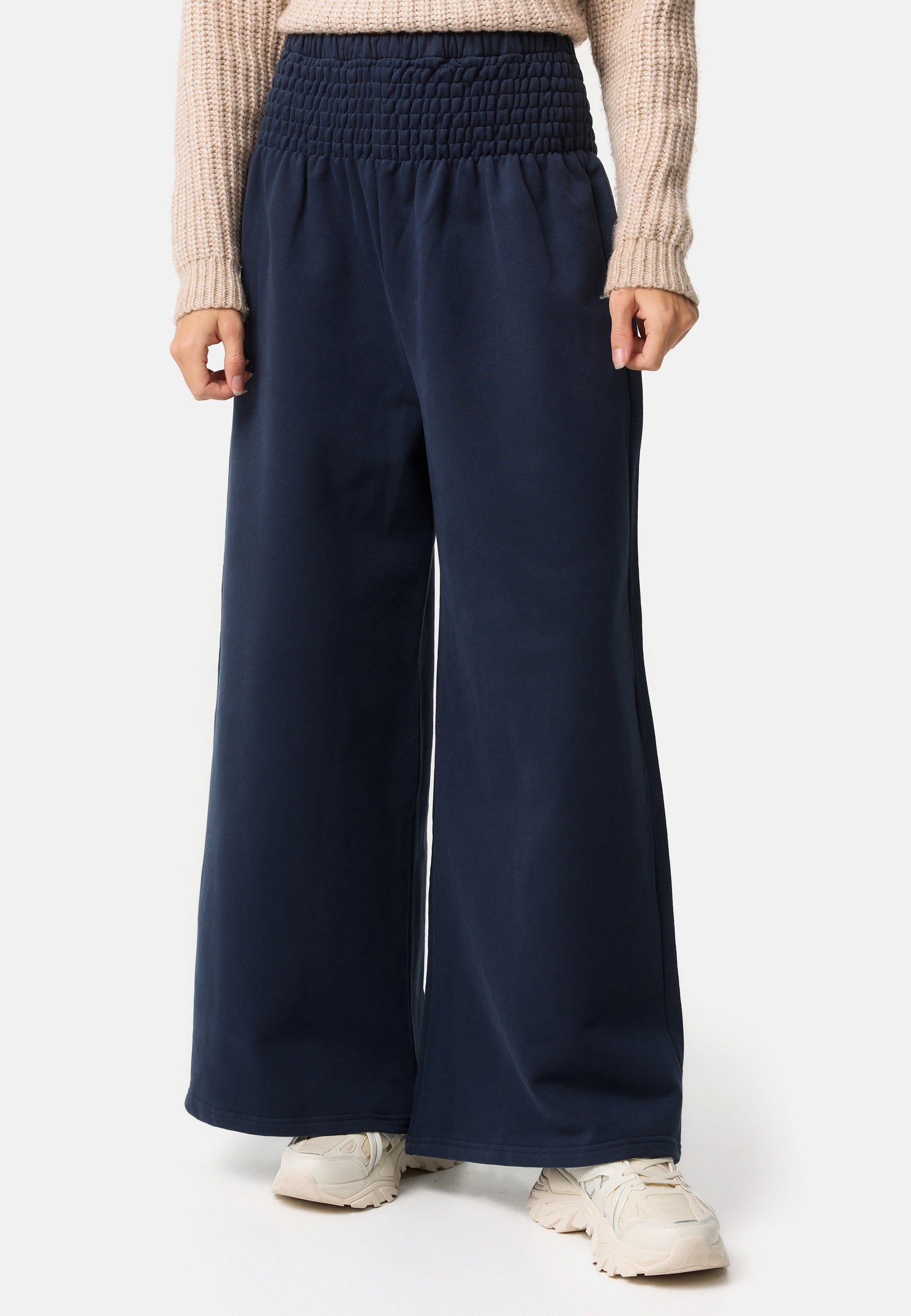 Roupa de estar quente Palazzo azul escuro