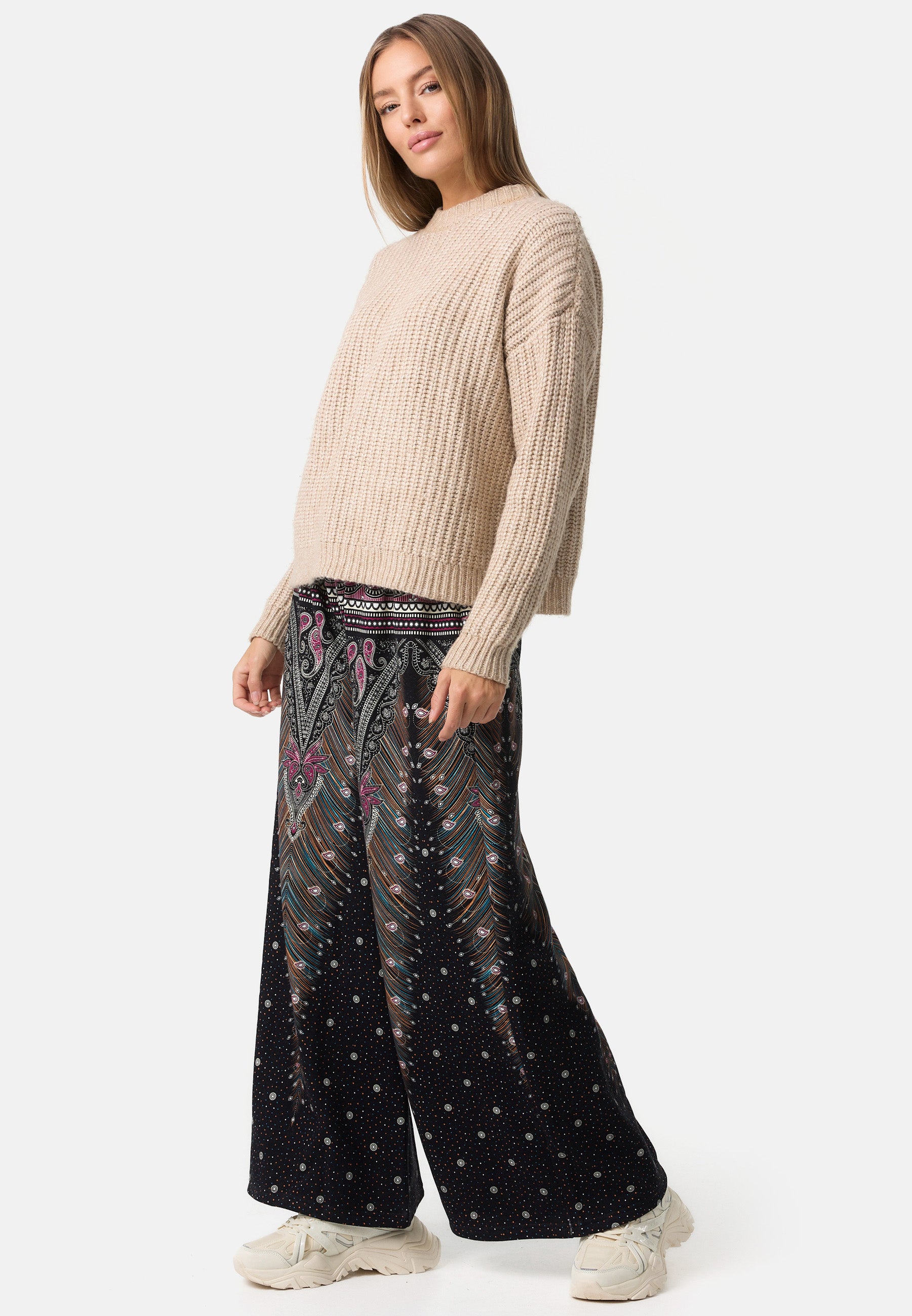 Loungewear quente Palazzo Oriental Universe