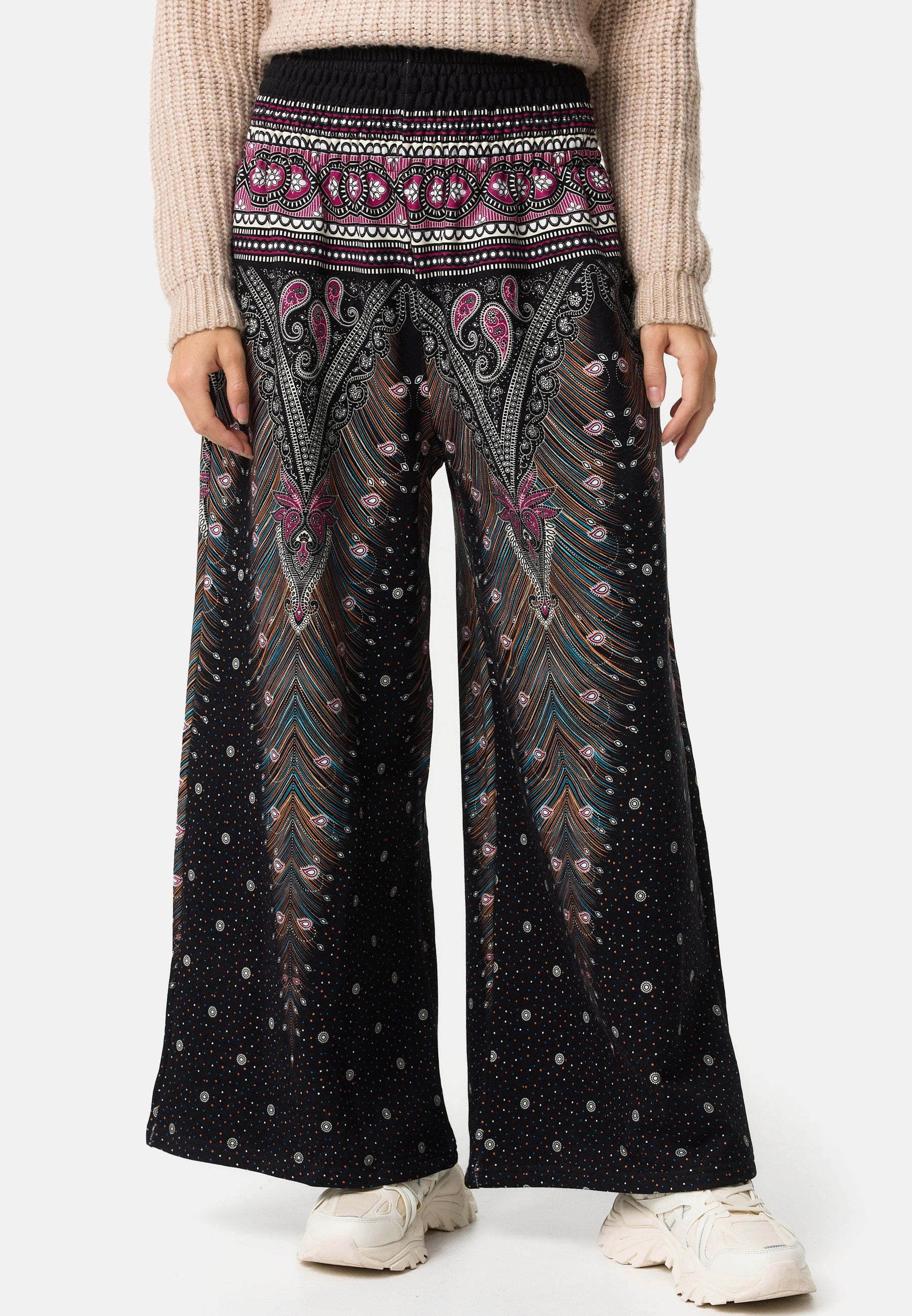 Loungewear quente Palazzo Oriental Universe