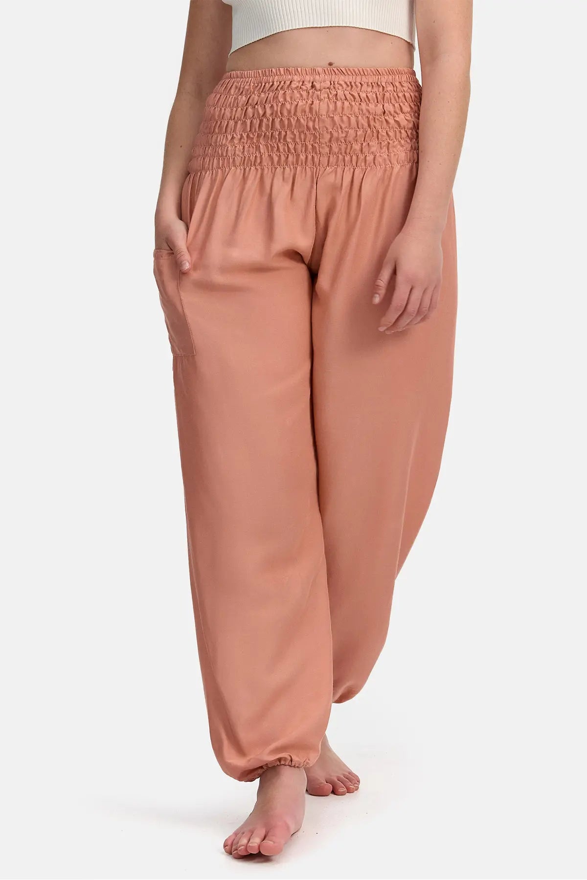 Sarouel vieux rose