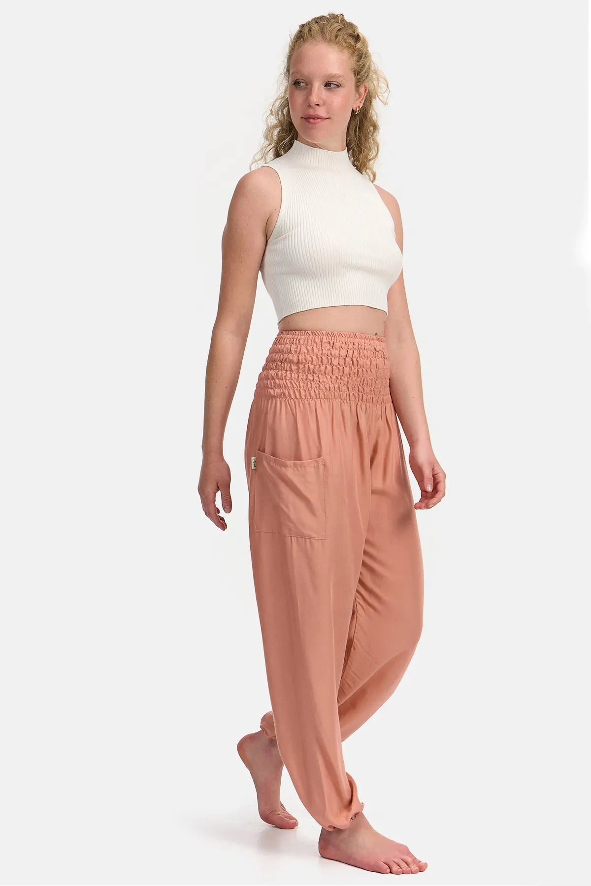 Sarouel vieux rose