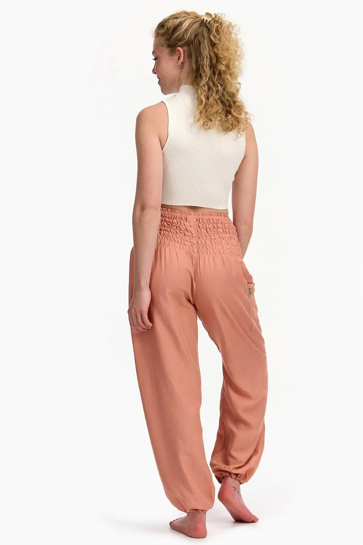 Sarouel vieux rose