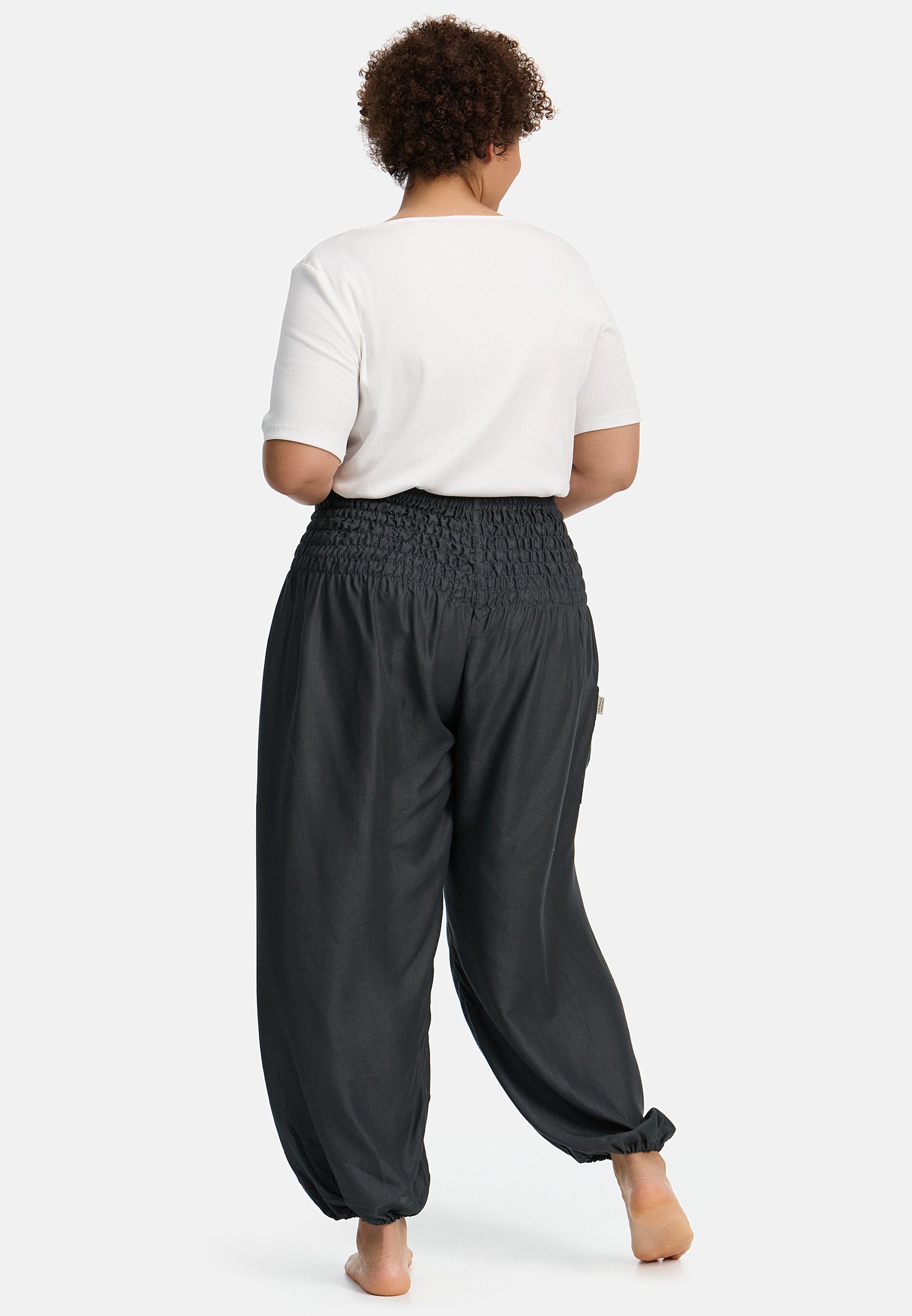 Sarouel anthracite grande taille