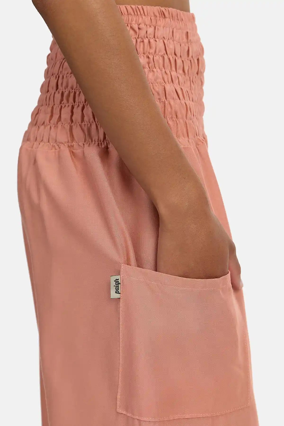 Sarouel vieux rose version longue