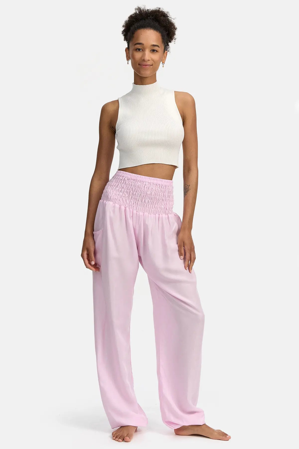 Haremshose Rosenquarz Long Version