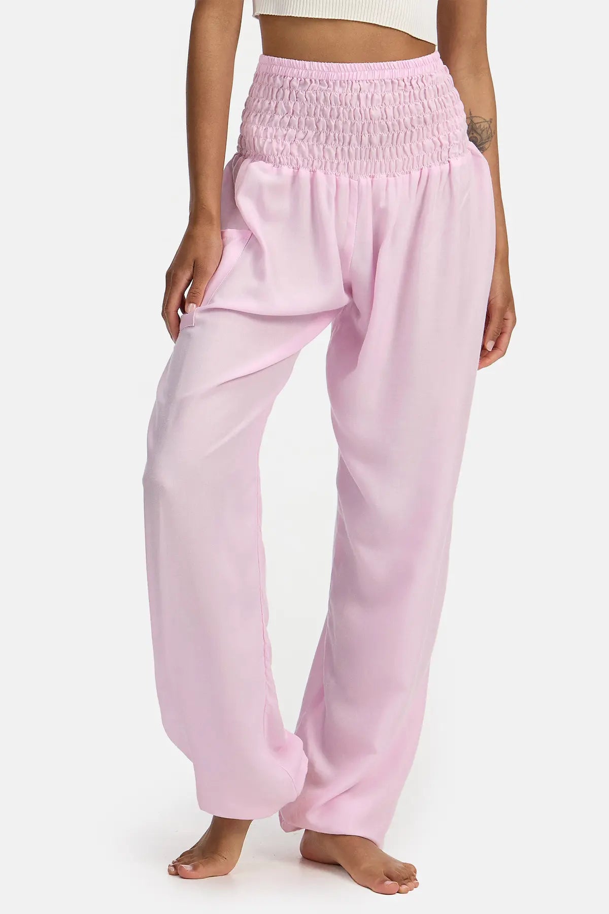 Haremshose Rosenquarz Long Version