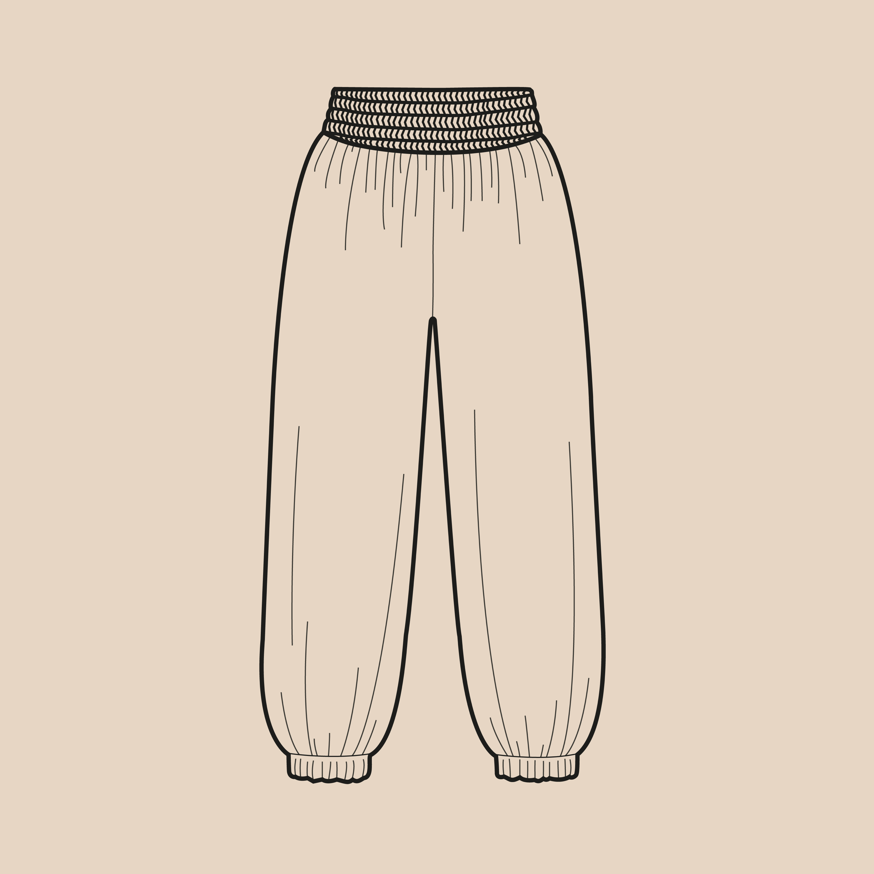 Sarouel mystère grande taille