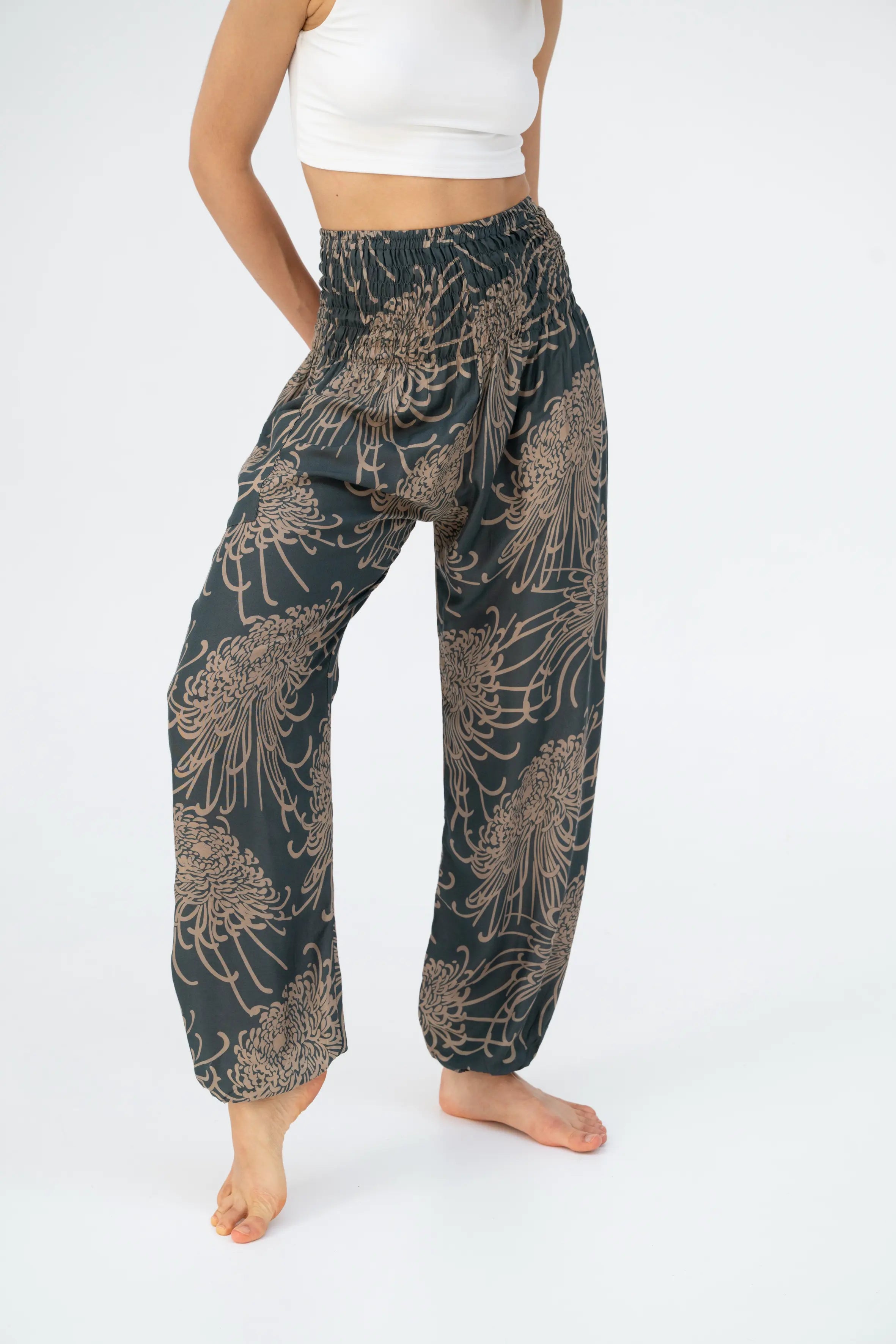 Sarouel Floral Beacon Anthracite