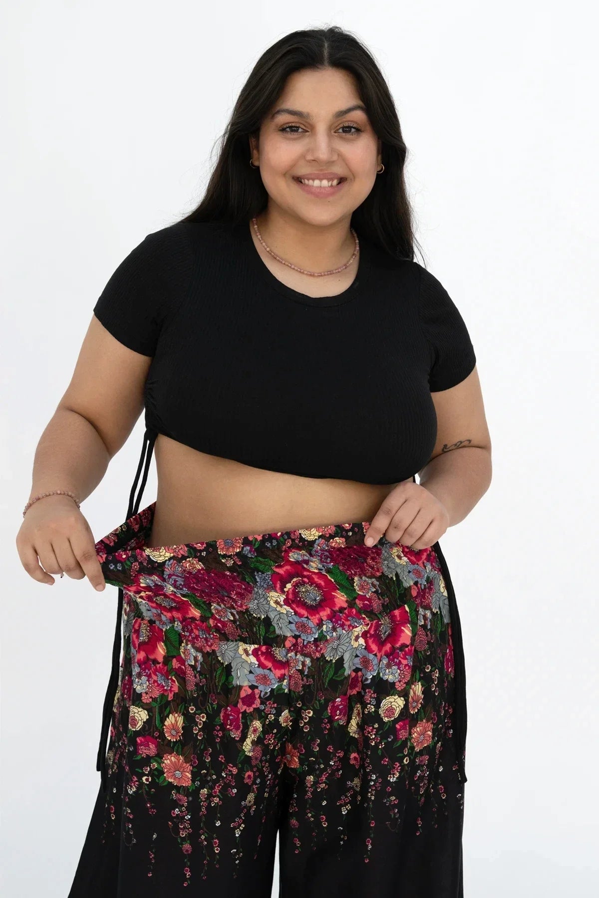 Palazzo Tropical Floral Splendor Taille Plus