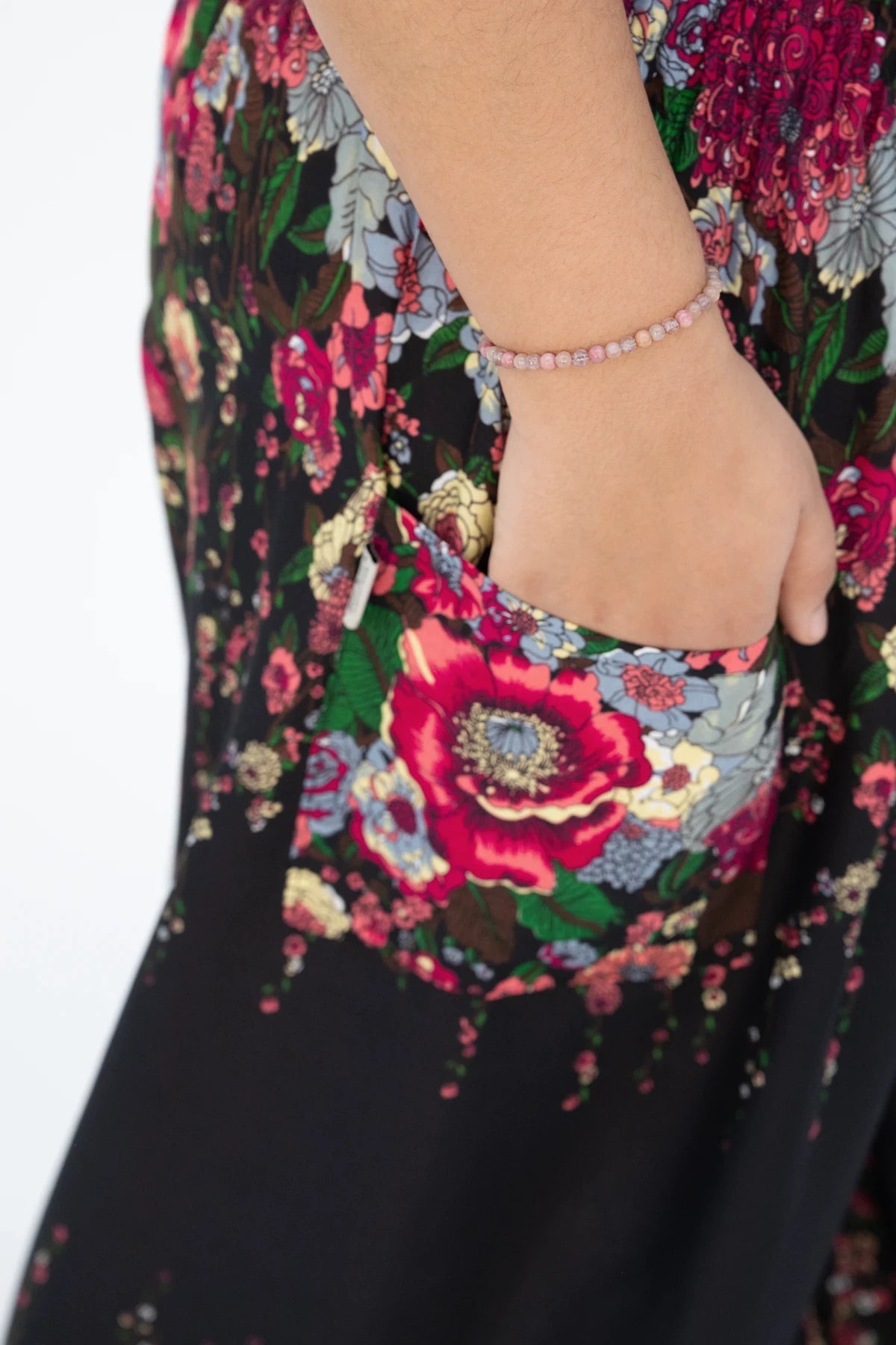 Sarouel tropical floral splendeur grande taille