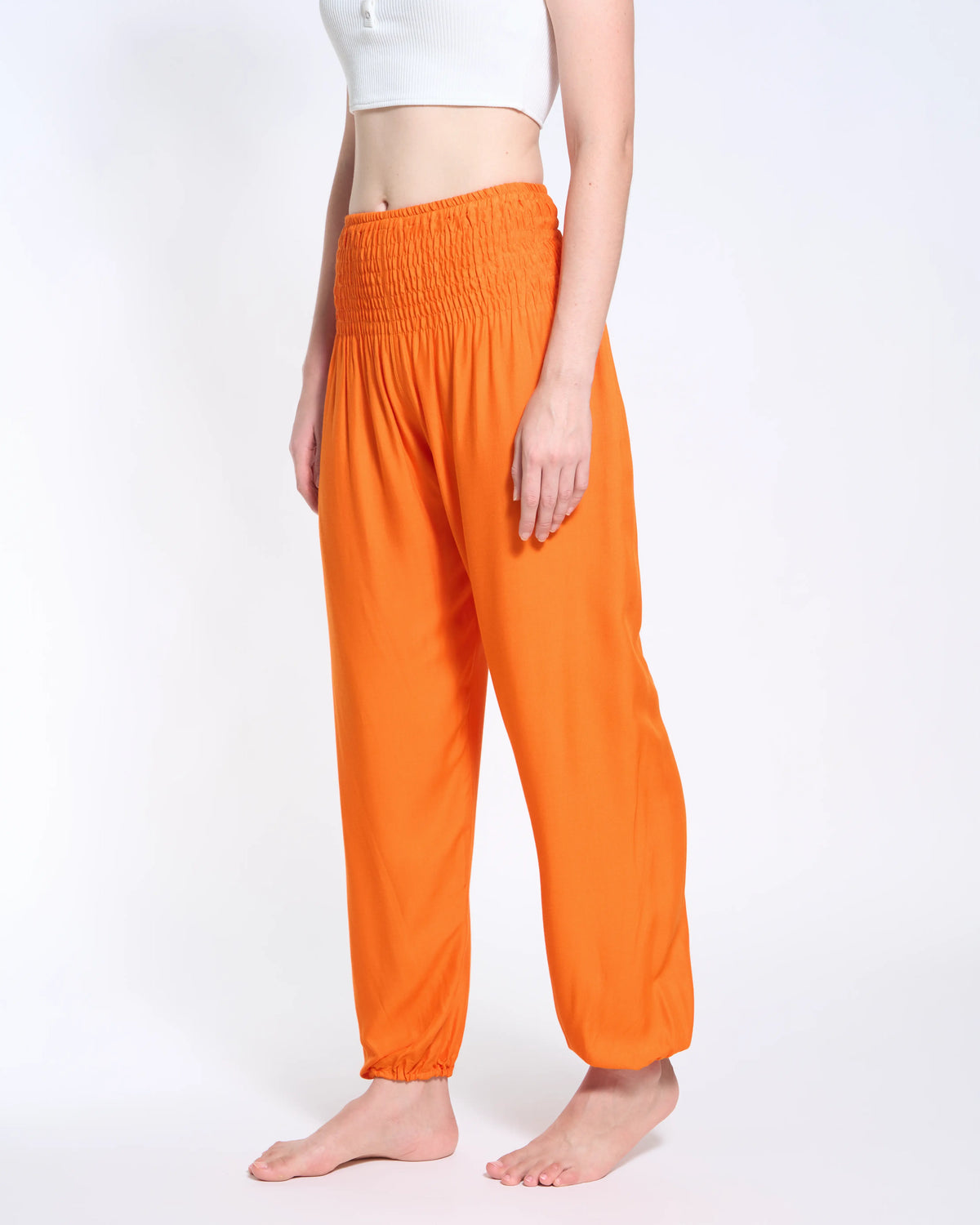 Harem pants Mango Plus Size