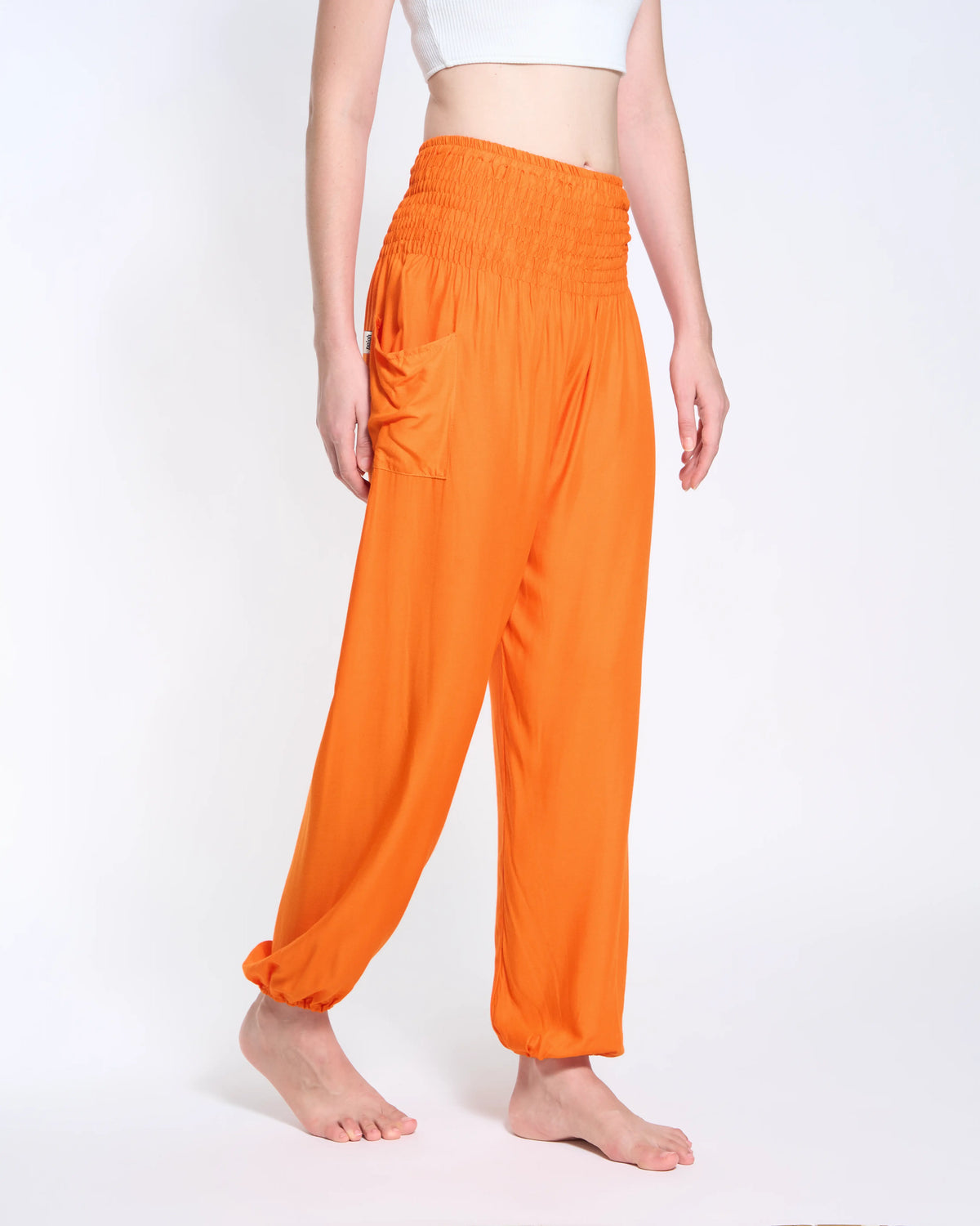 Harem pants Mango Plus Size